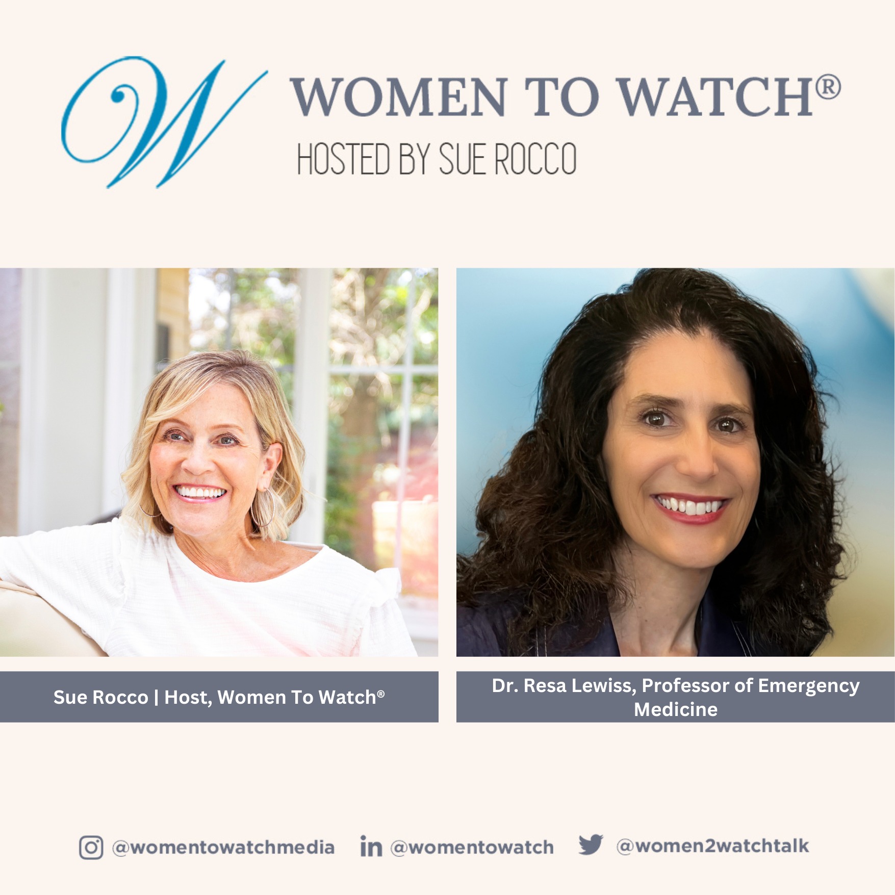 Women to Watch Media® with Sue Rocco