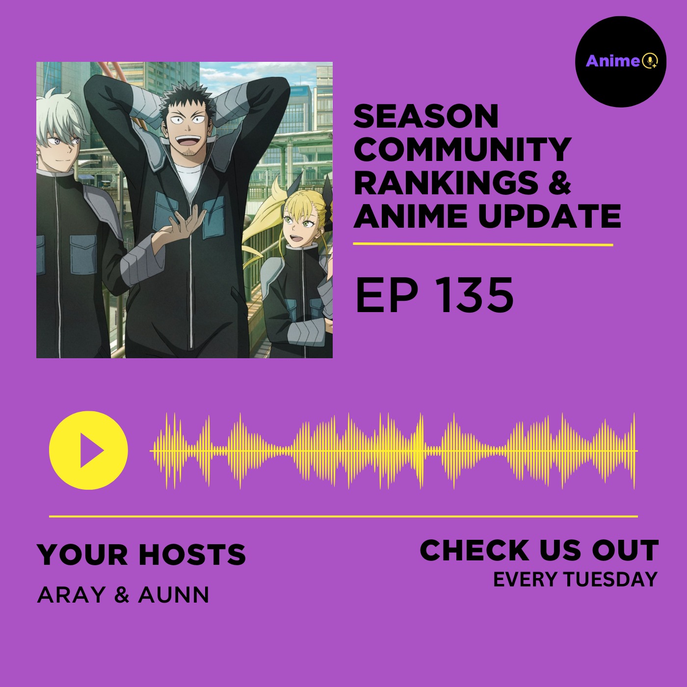 Season Community Rankings & Anime Update | E: 135