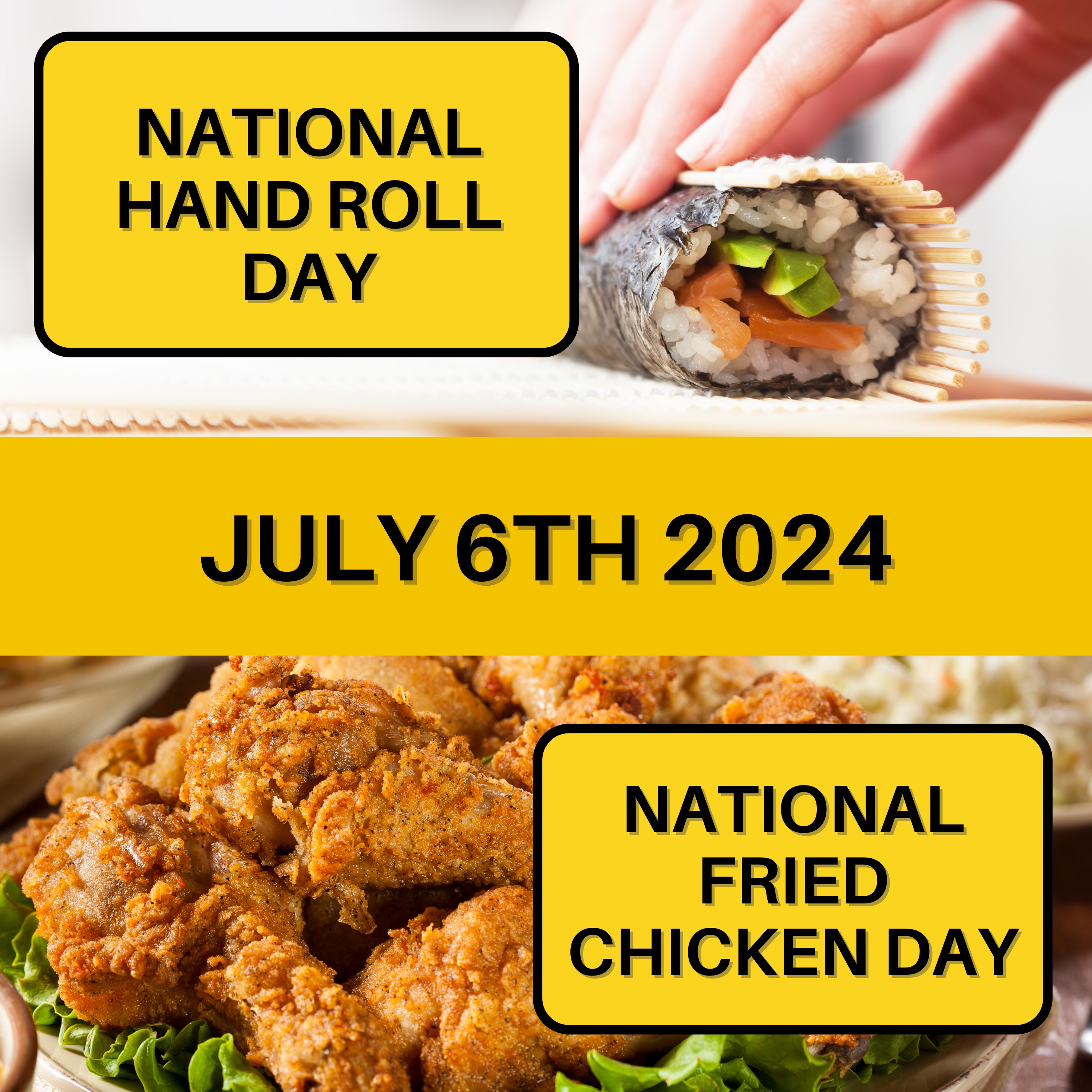 July 6, 2024 | Flavors of Japan and America: Sushi and Southern Comfort