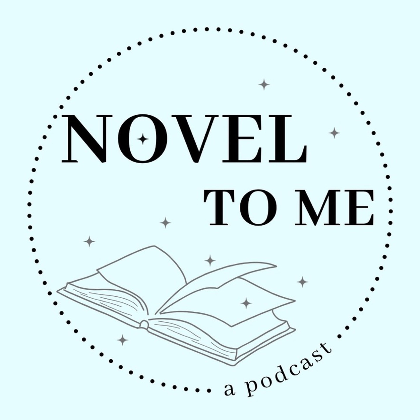 Novel to Me podcast artwork