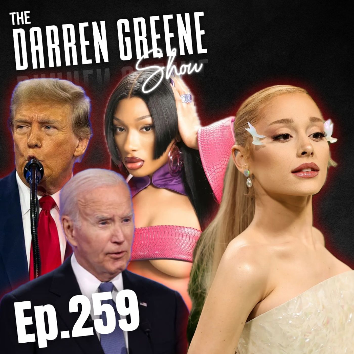 Megan DISSED WHO On Album?!?, Ariana Grande DRAGGED By Dahmer Victims Families & Trump V Biden episode artwork