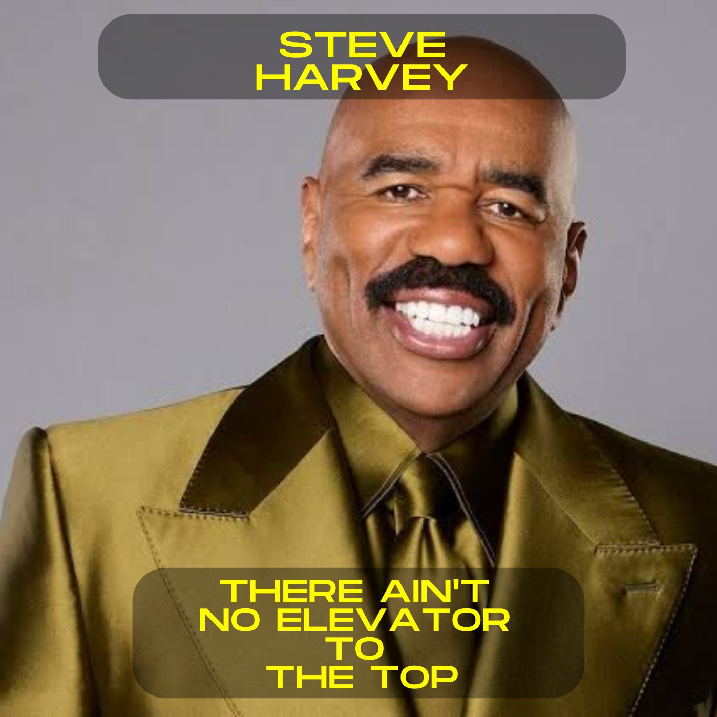 Steve Harvey - There ain't no elevator to the top motivational speech