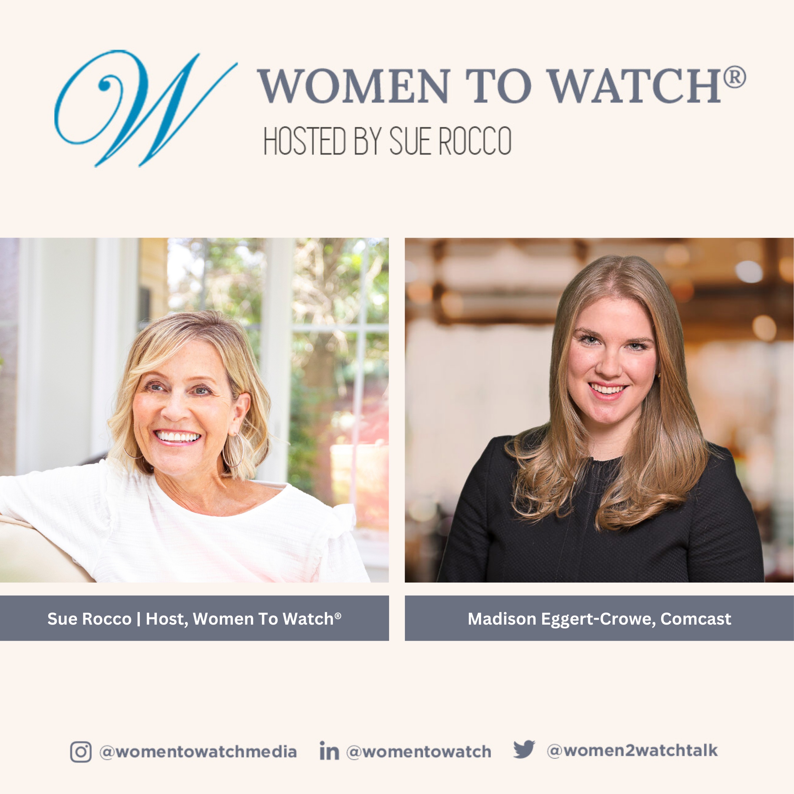 Women to Watch Media® with Sue Rocco