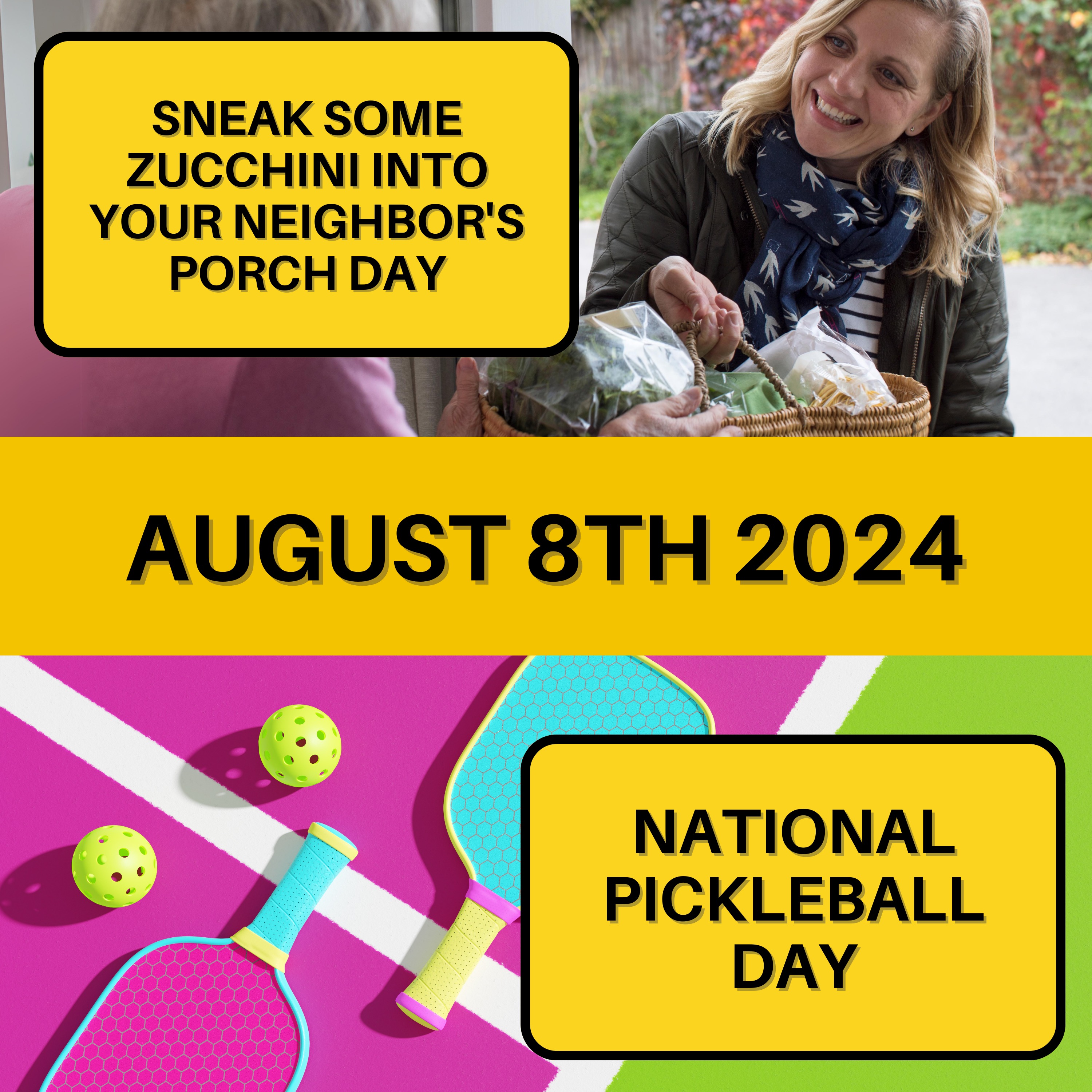 August 8, 2024 | Veggie Mischief and Sporty Excitement