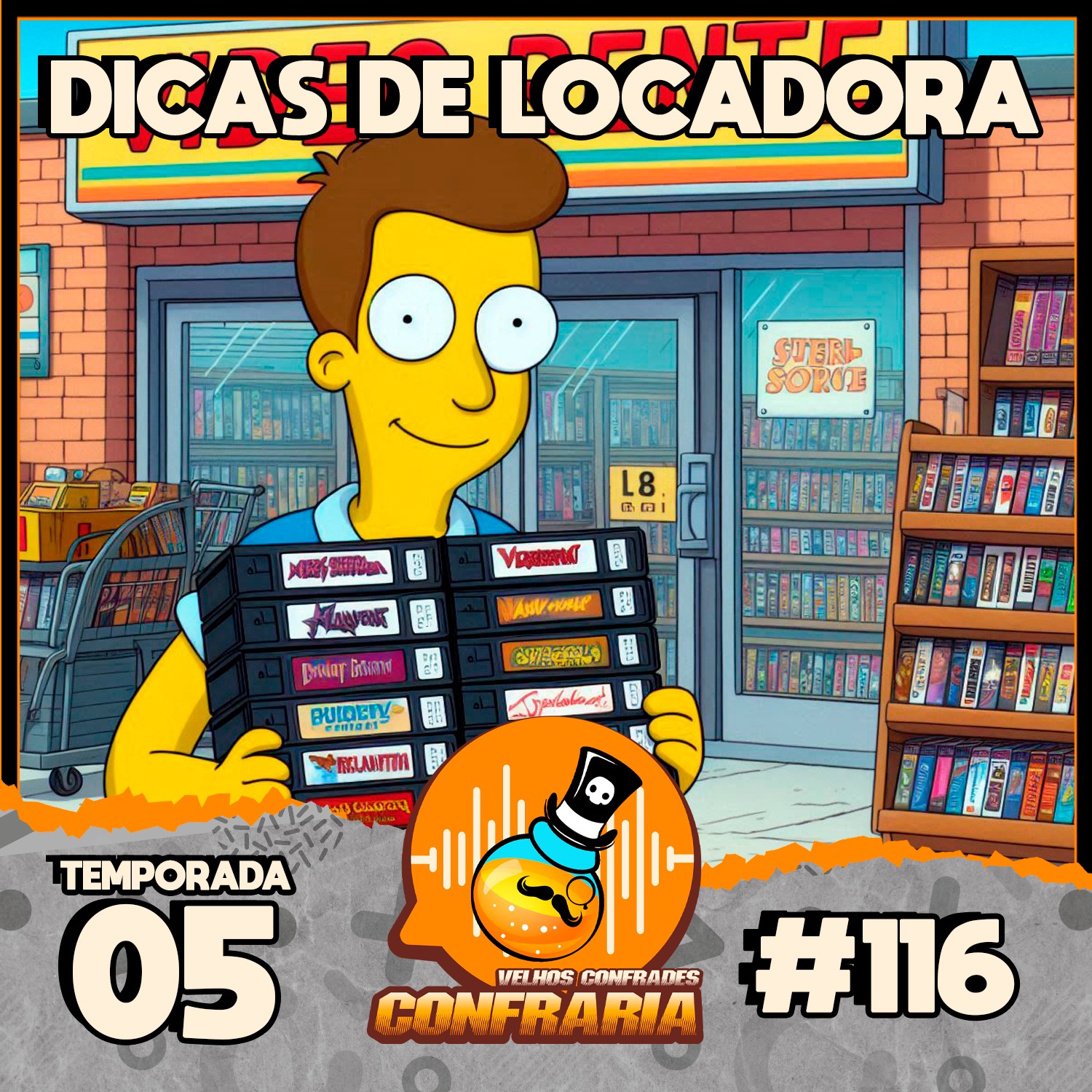 Confraria #116 - Dicas de locadora episode artwork