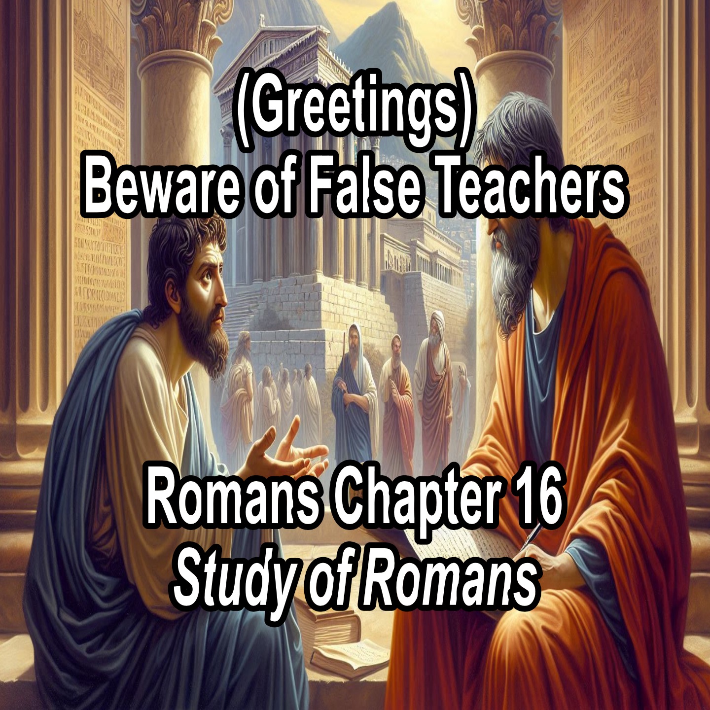 Greetings and Beware False Teachers (Romans Chapter 16) episode artwork