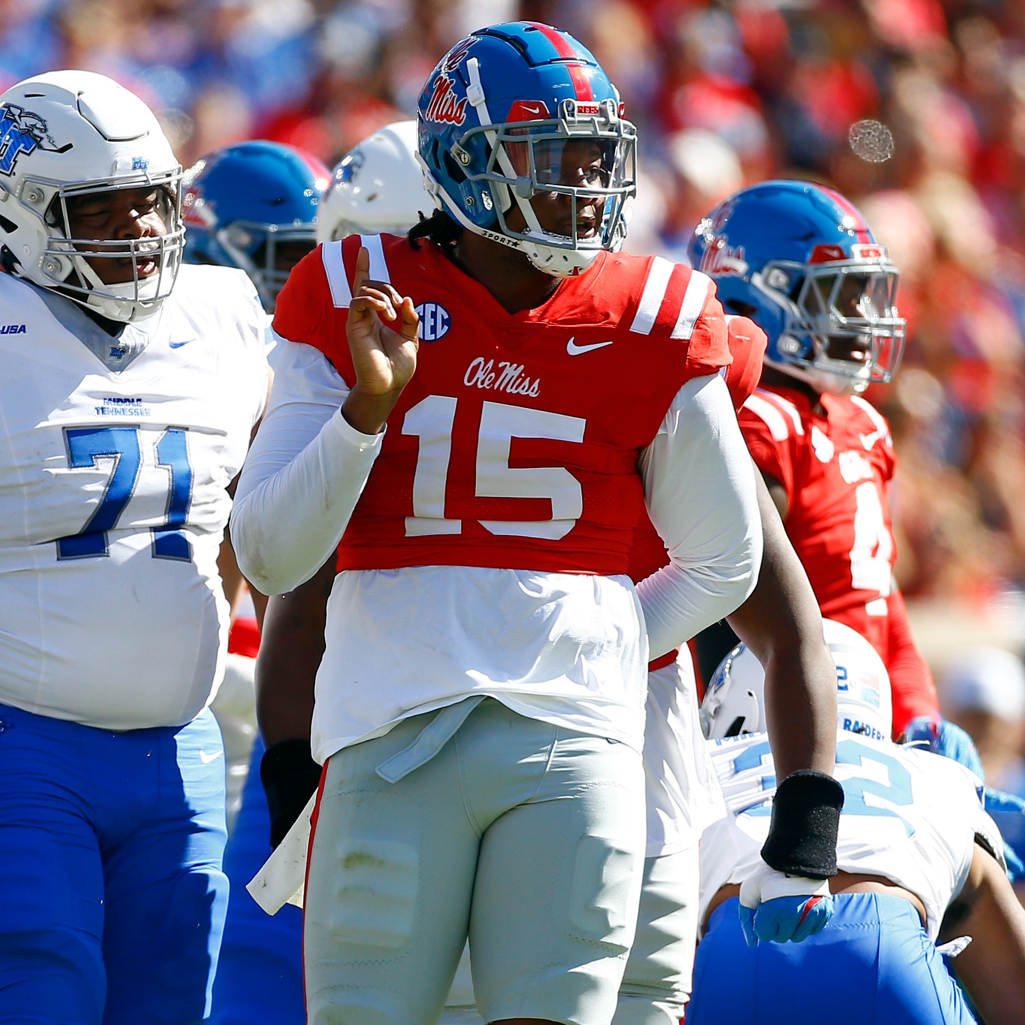 Jared Ivey channeling Batista and Randy Orton in readying for Wake