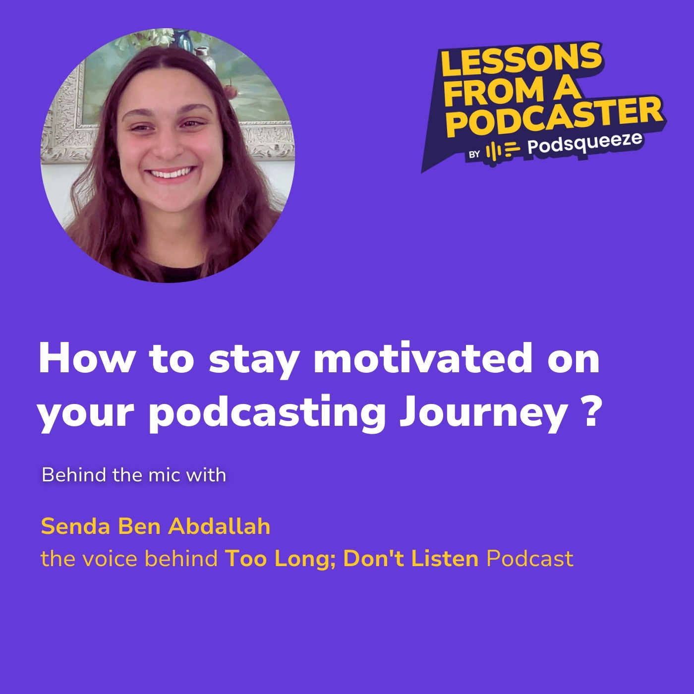 Lessons From A Podcaster