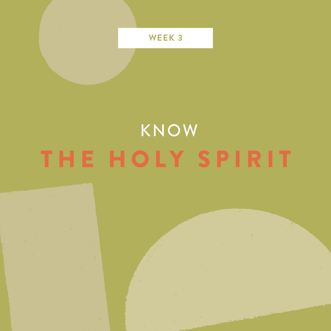 BONUS: The Holy Spirit