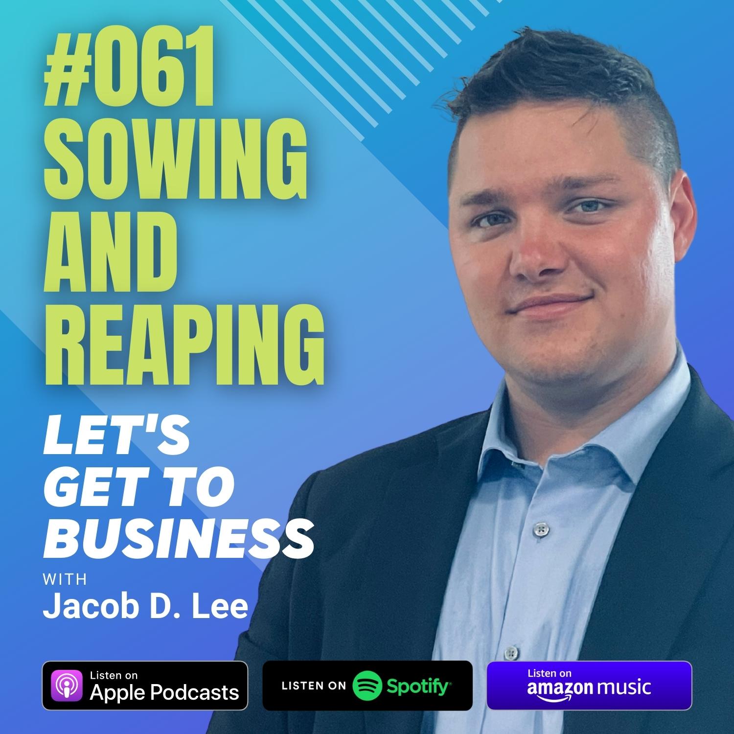Let\'s Get To Business with Jacob D. Lee