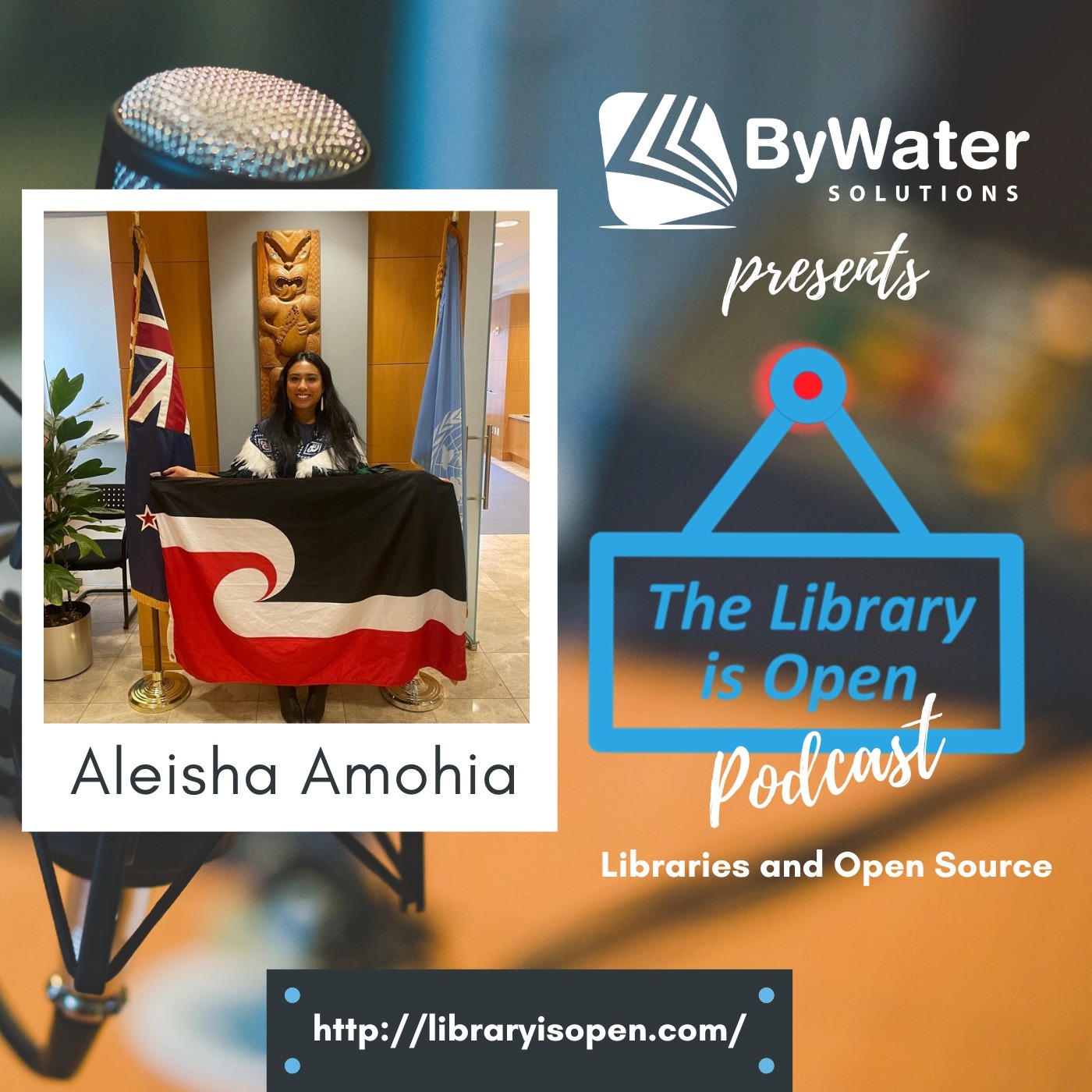 Live at kohacon24 with Aleisha Amohia--The Library is Open Ep. 44 episode artwork