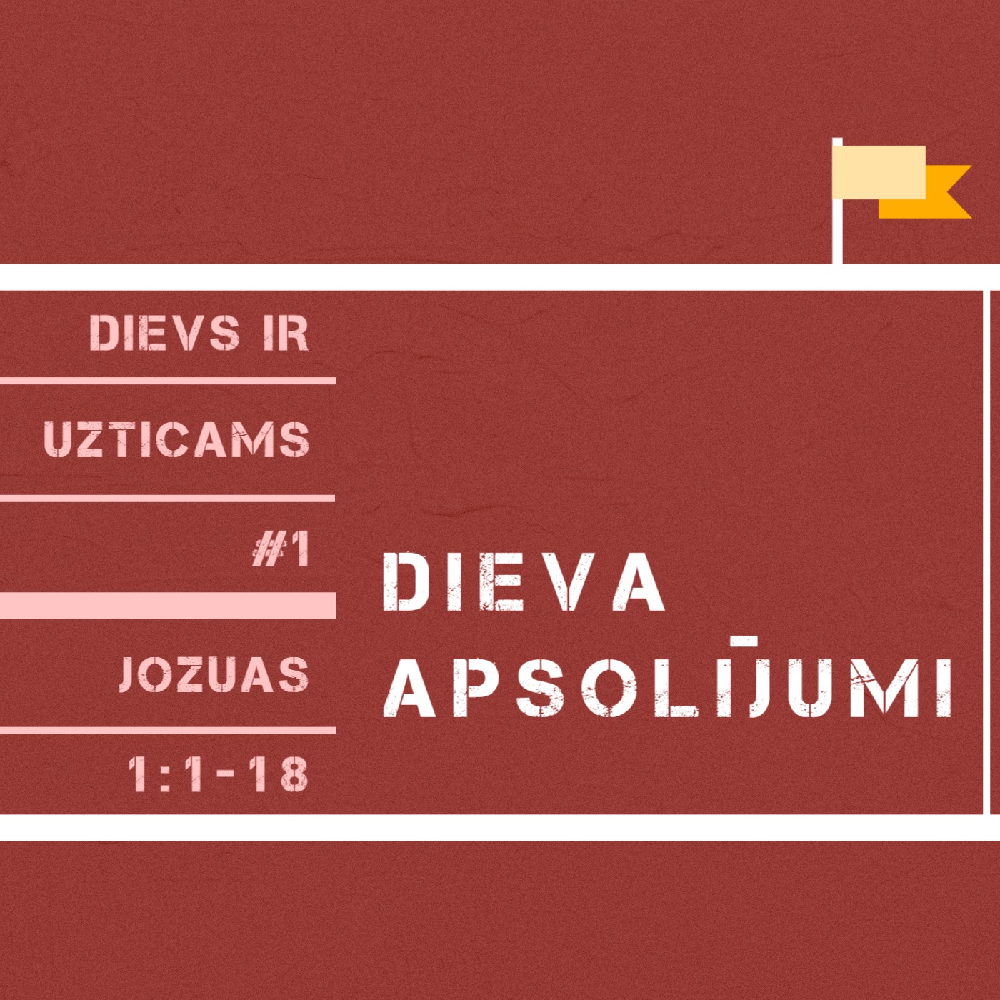 "Dieva apsolījumi" - Jozuas 1:1-18 (01.09.2024.) episode artwork