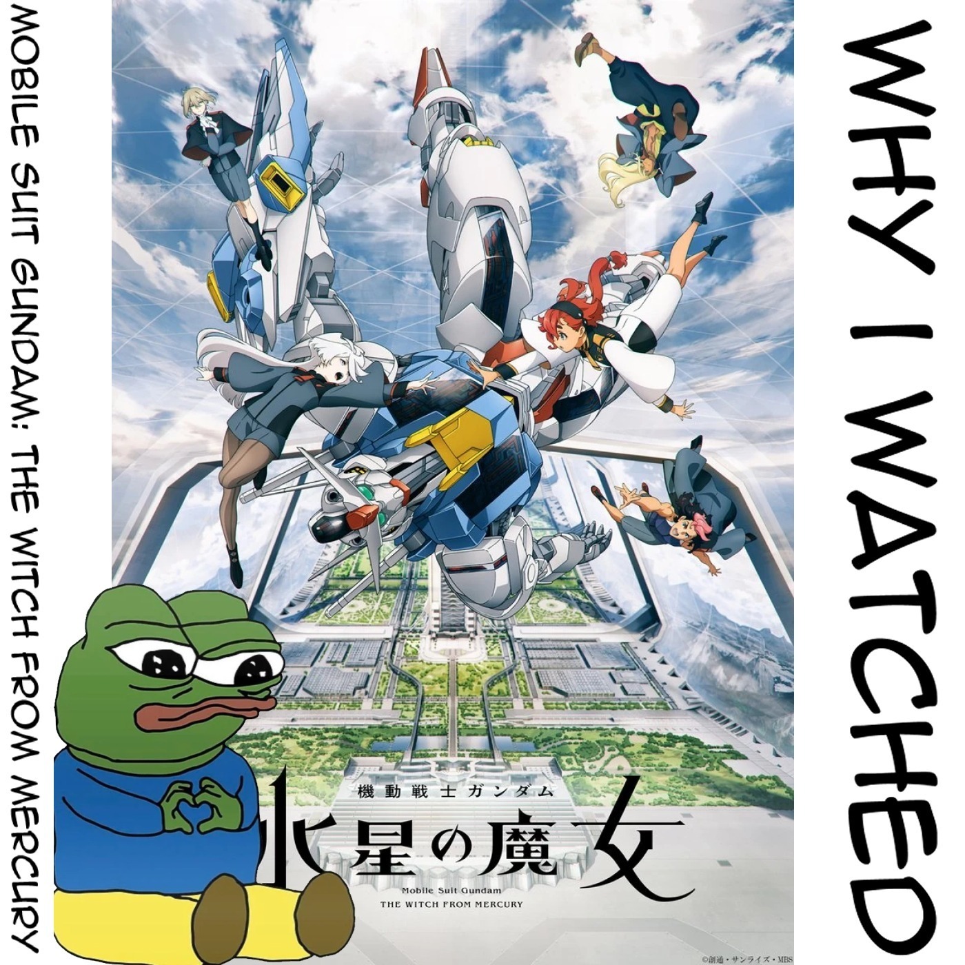 TWI 054 - Why I watched Mobile Suit Gundam: The Witch from Mercury: Gundam meets yuri episode artwork