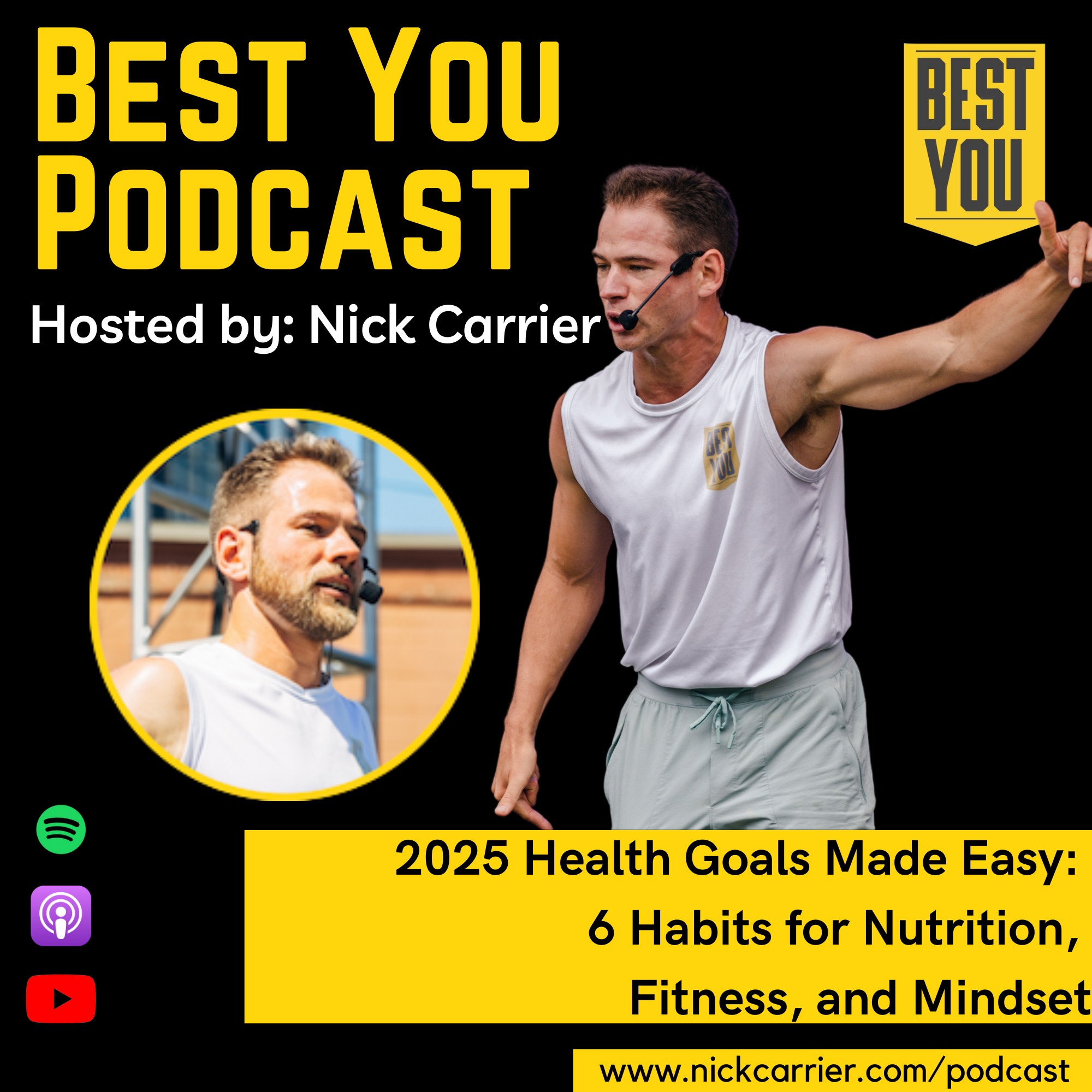2025 Health Goals Made Easy:  6 Habits for Nutrition, Fitness, and Mindset episode artwork