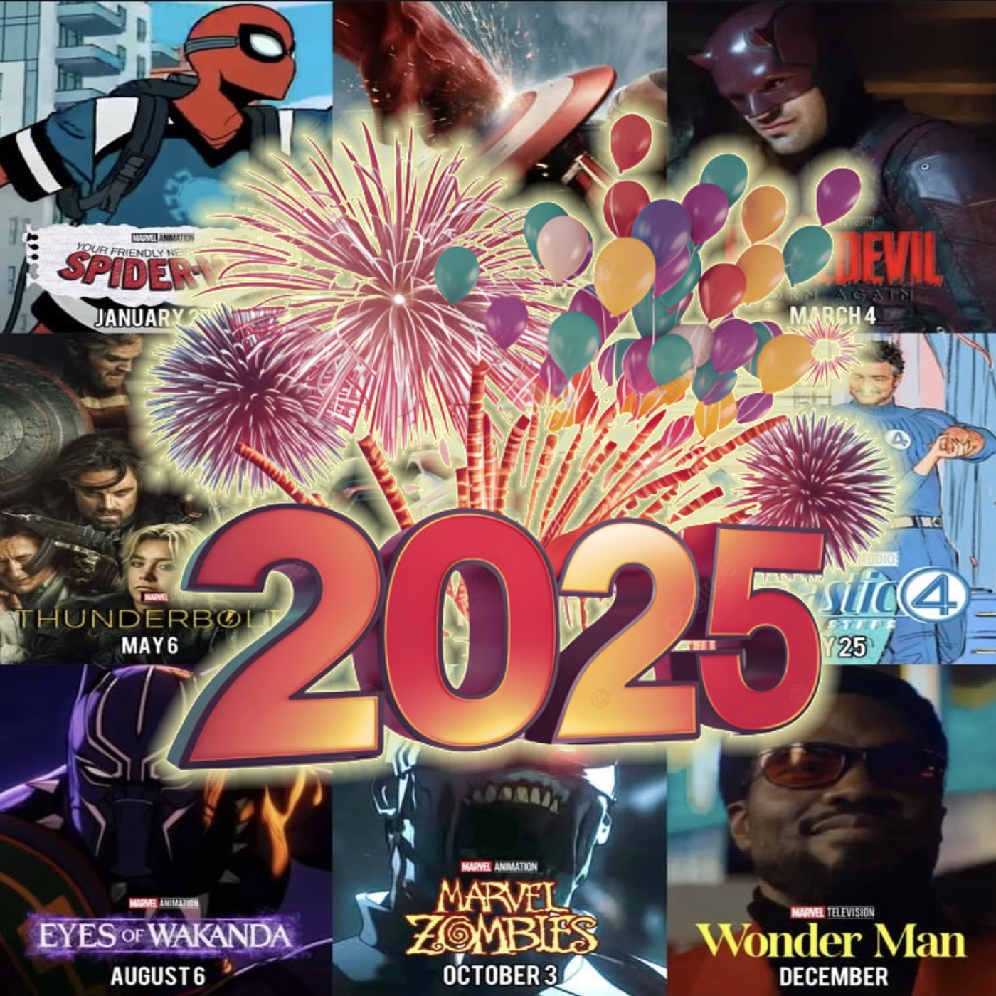 Most Anticipated Comic Movies and TV Shows for 2025!!!