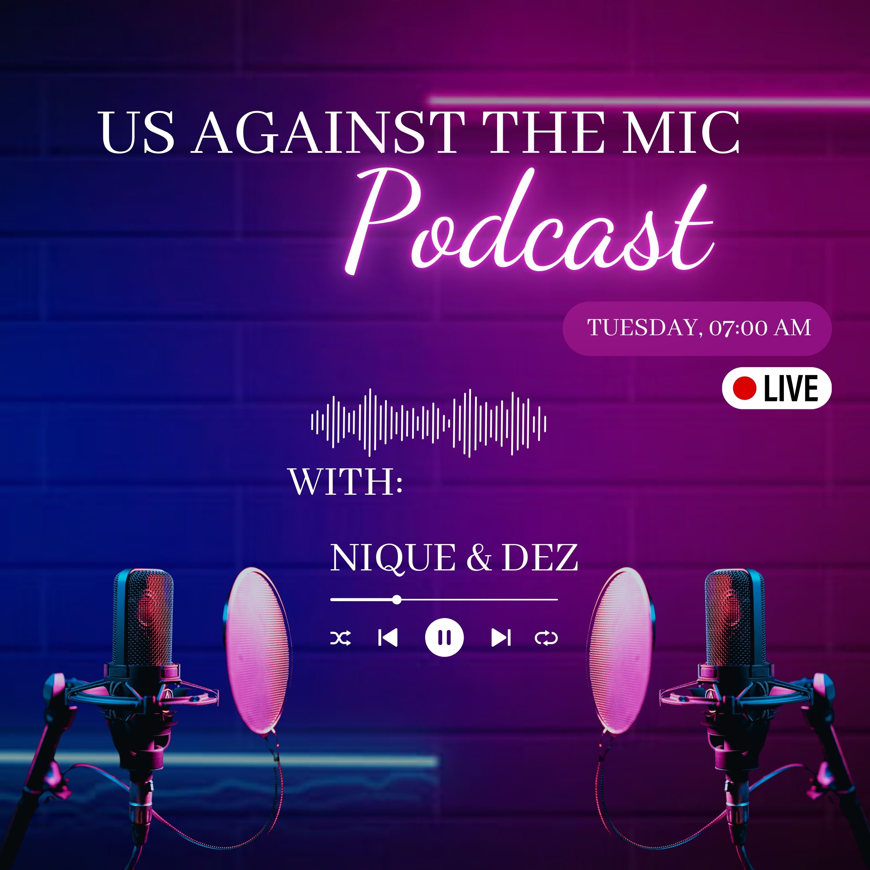 Us Against The Mic Podcast podcast artwork