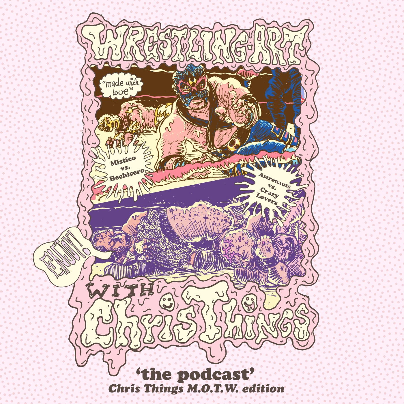 Wrestling Art with Chris Things