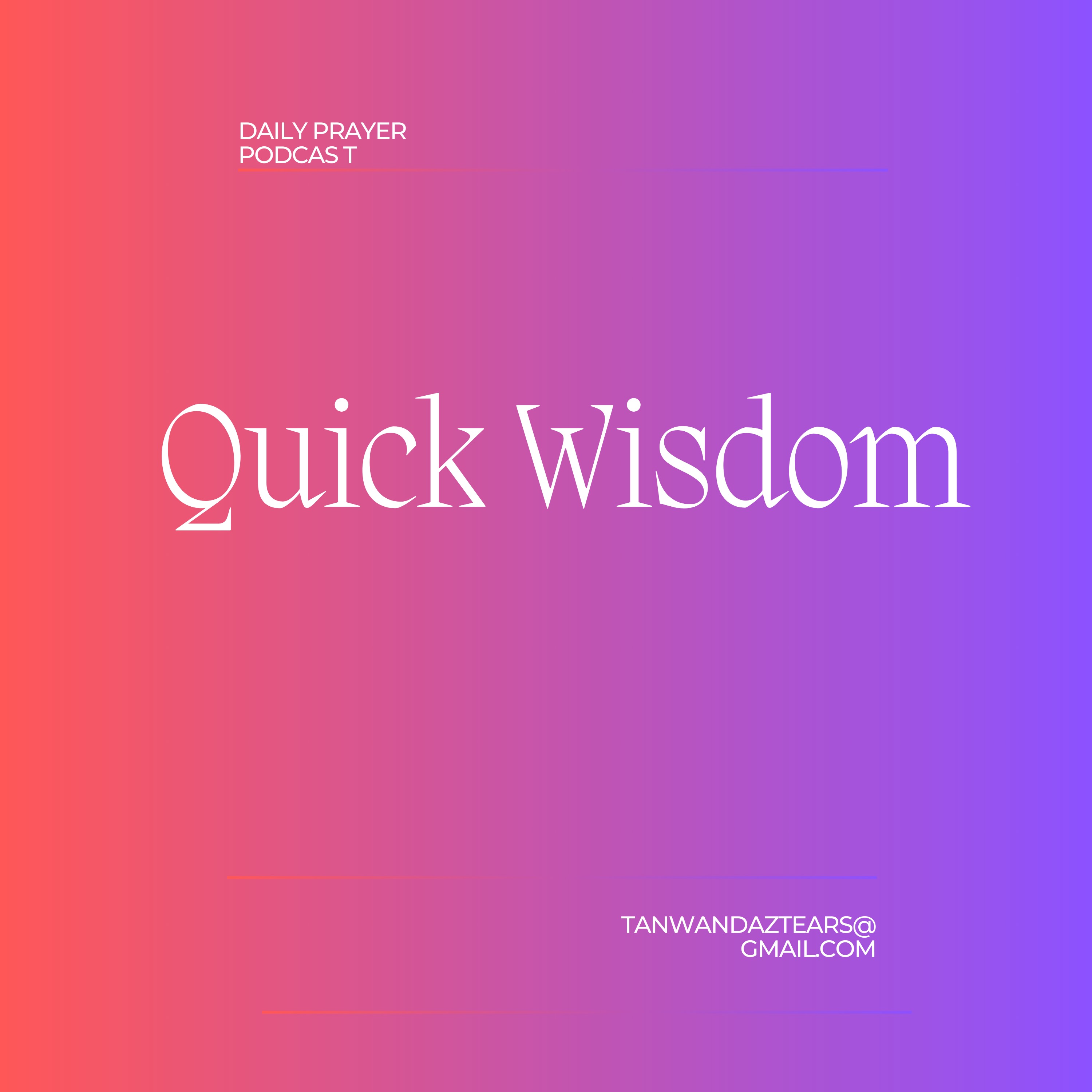Quick Wisdom episode artwork