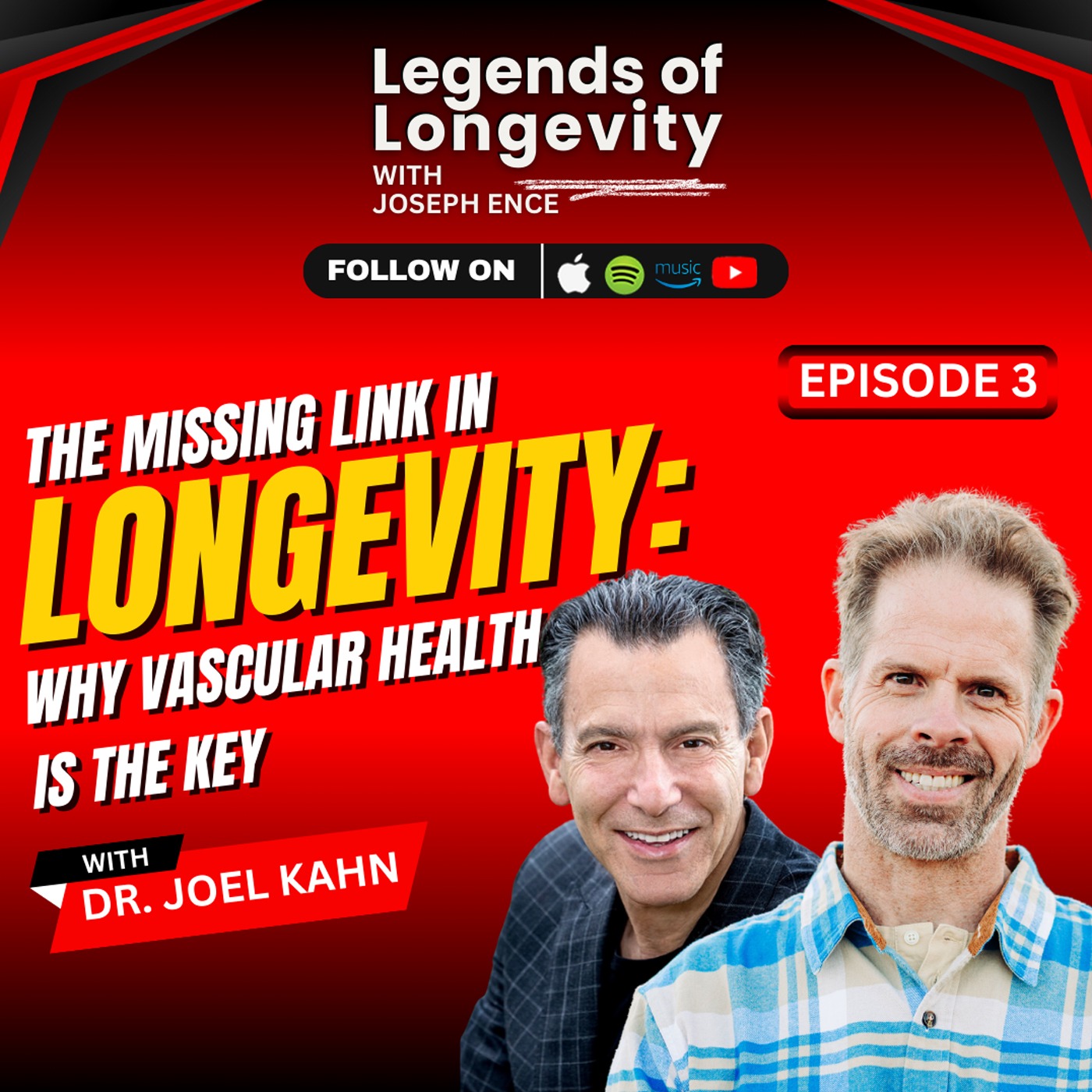 The Missing Link in Longevity: Why Vascular Health is the Key episode artwork