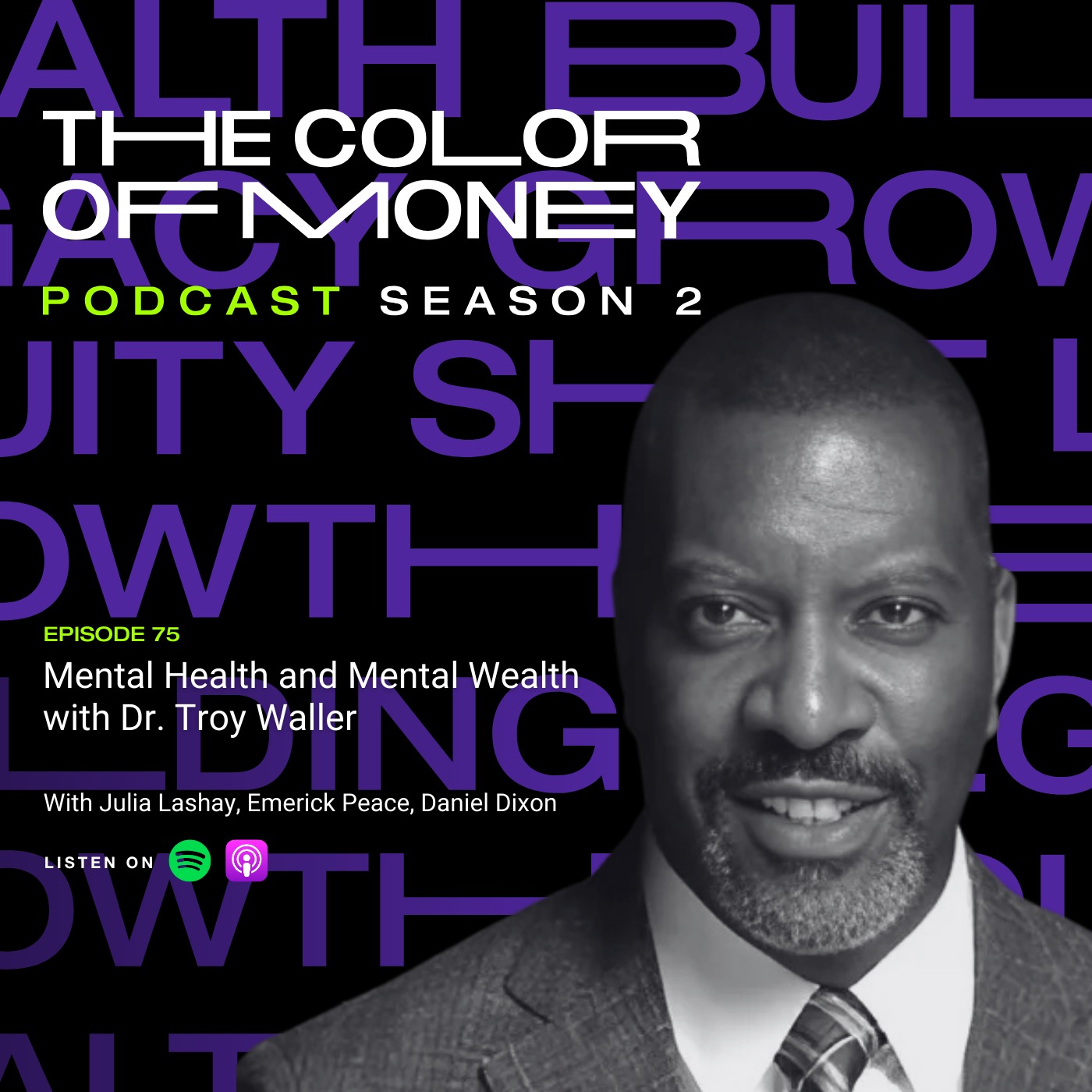 75. Mental Health and Mental Wealth with Dr. Troy Waller episode artwork