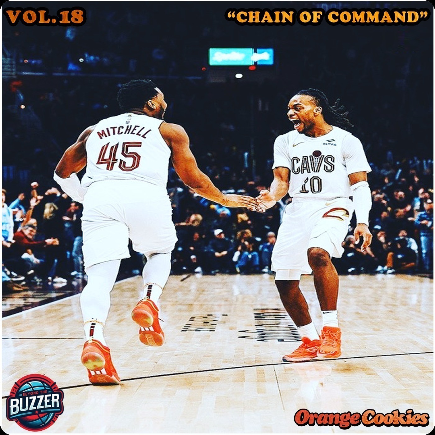 NBA Podcast Orange Cookies From The Association We All Love 🏀🍪