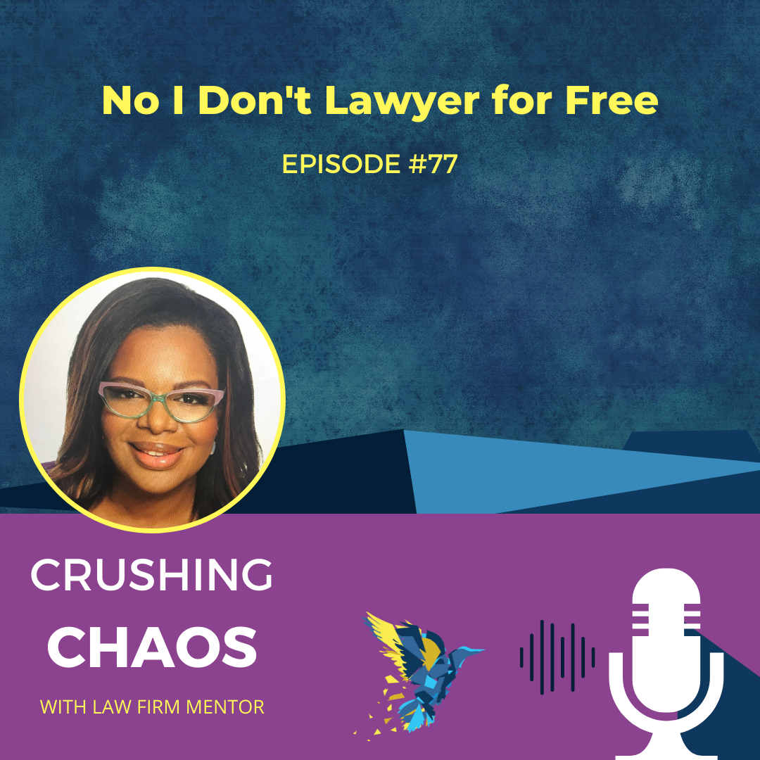 No I Don't Lawyer for Free episode artwork