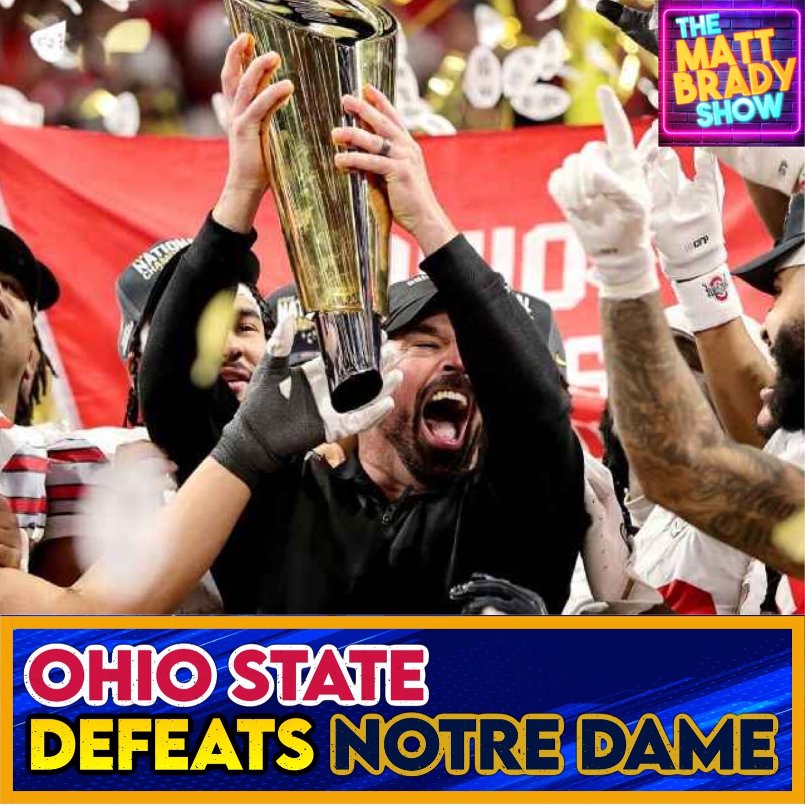 Ohio State DEFEATS Notre Dame - National Championship Reaction episode artwork