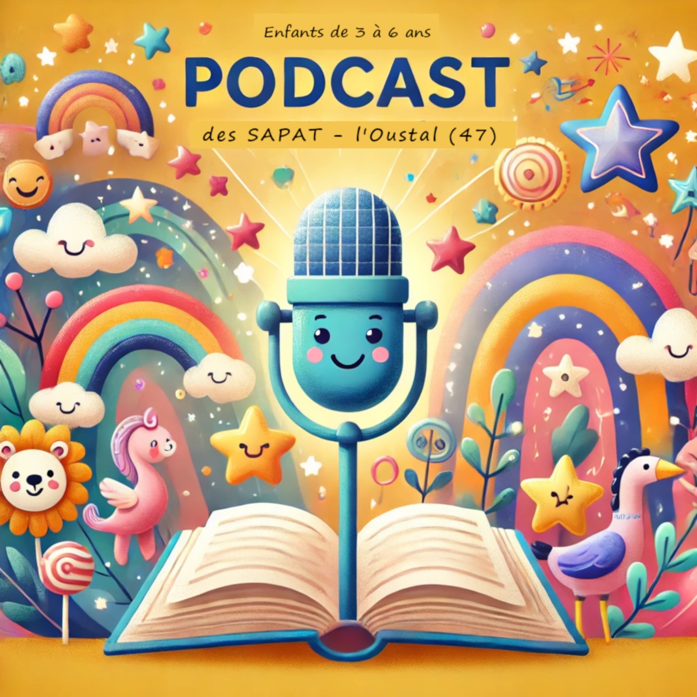 Le jardin des histoires podcast artwork