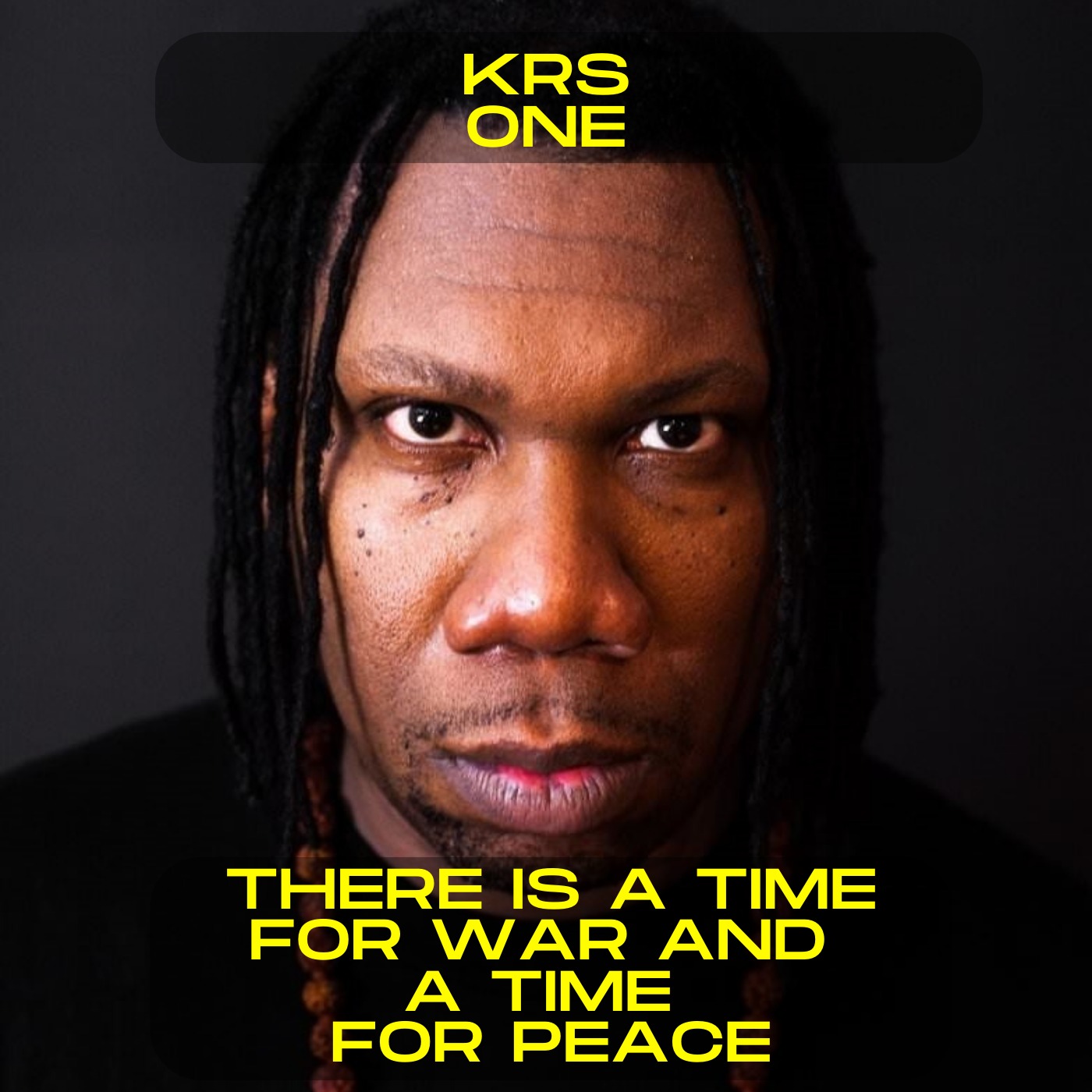 KRS ONE - There is a time for war and a time for peace motivational speech