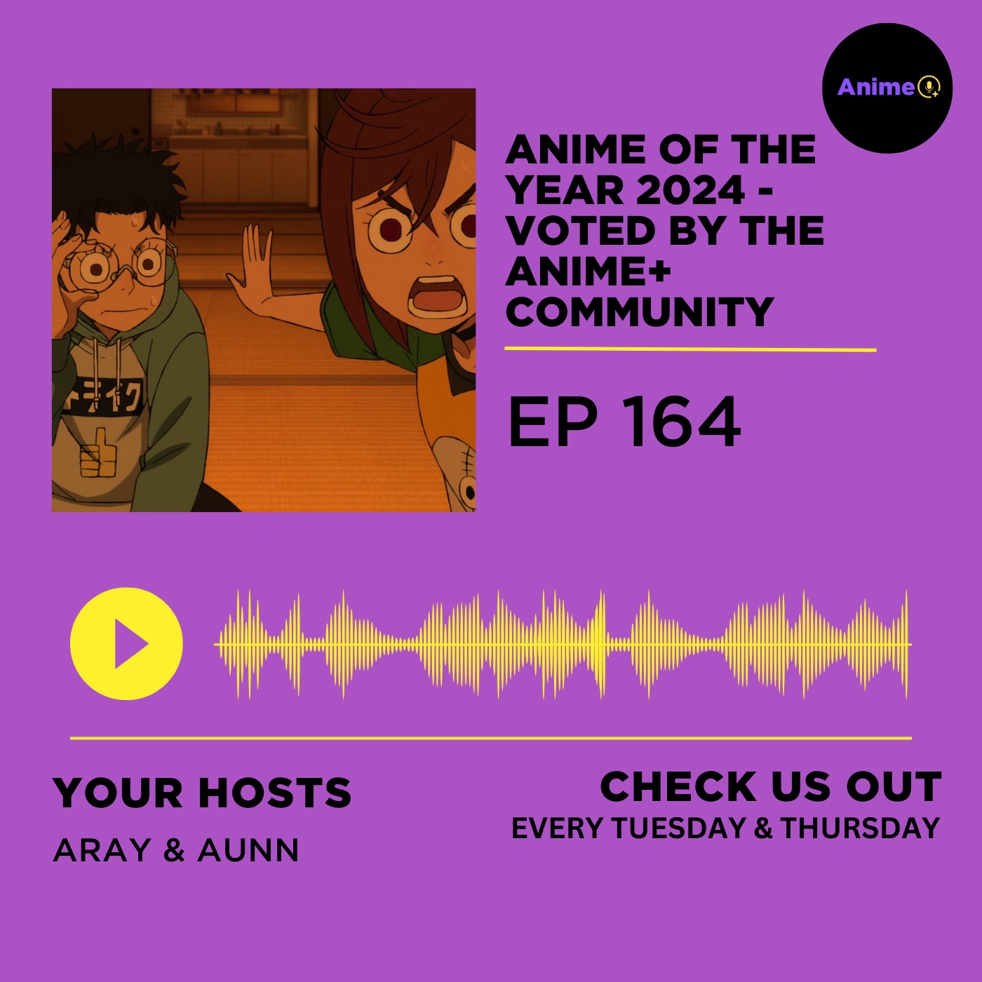 Anime Of The Year 2024 - Voted By The Anime+ Community | E: 164