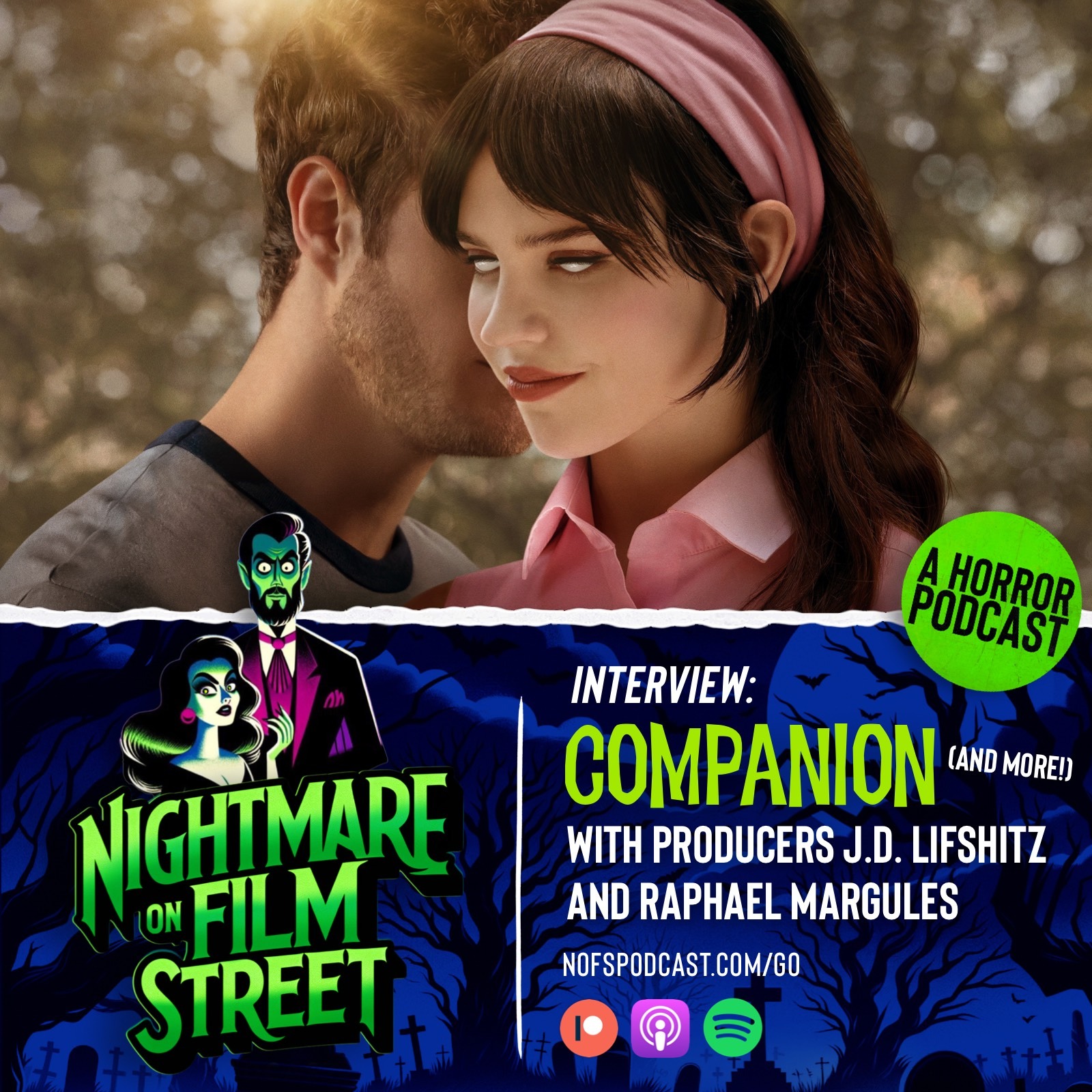 cover of episode [Interview] Companion (2025) and more! with Co-Producers J.D. Lifschitz & Rafael Margules