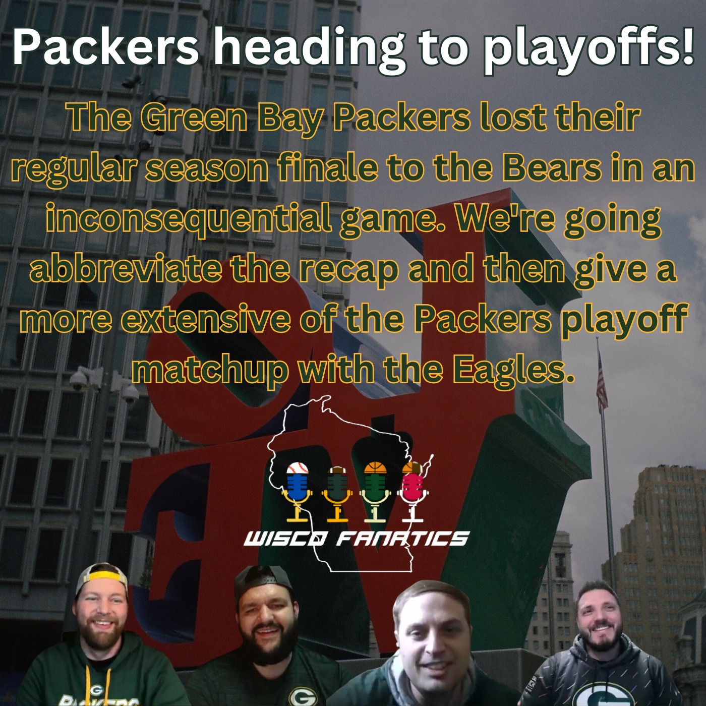 Packers heading to Philly for Wild Card round episode artwork