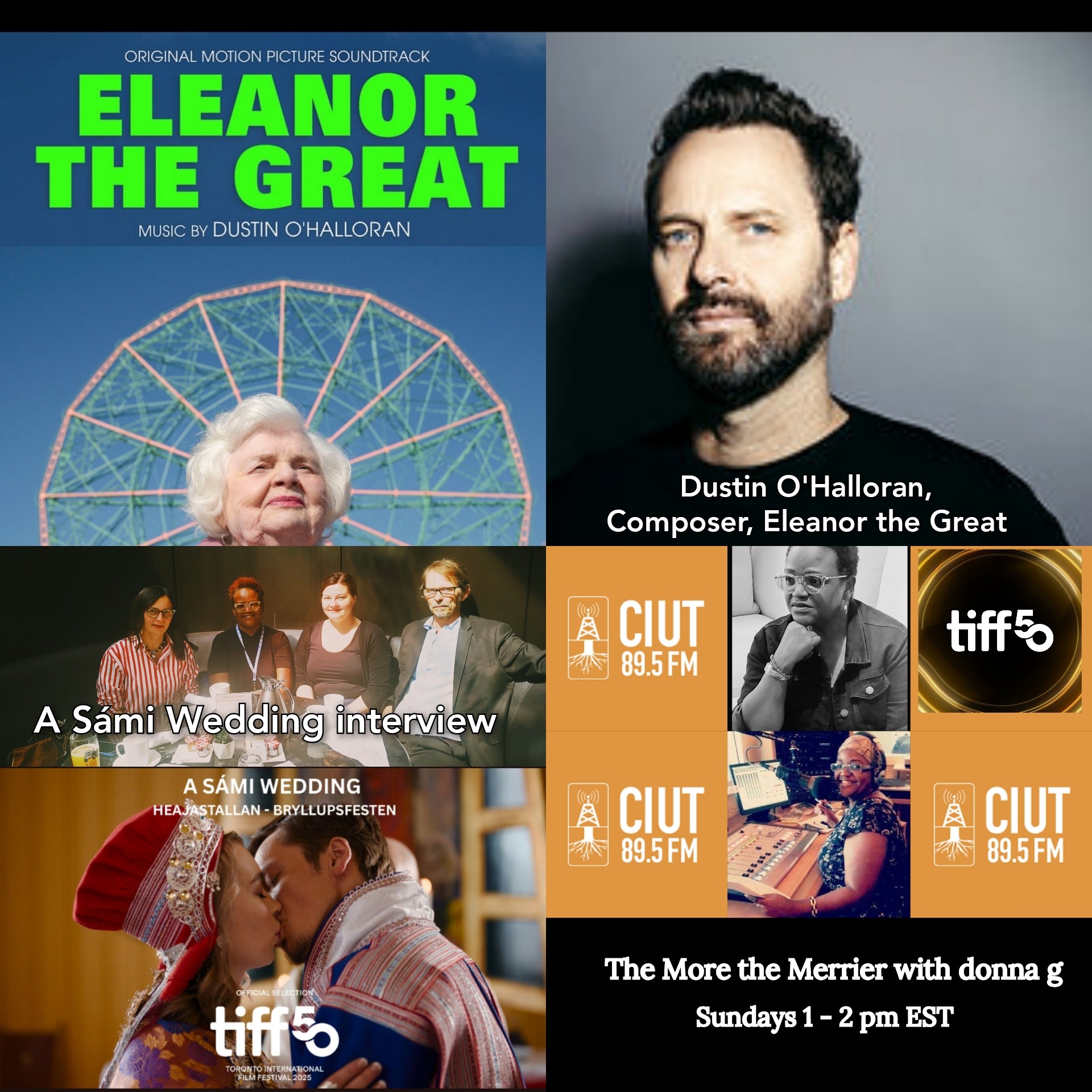 tmtm 21 sept 25 TIFF50 Coverage: Dustin O'Halloran, composer Eleanor the Great + star and filmmakers of A Sámi Wedding
