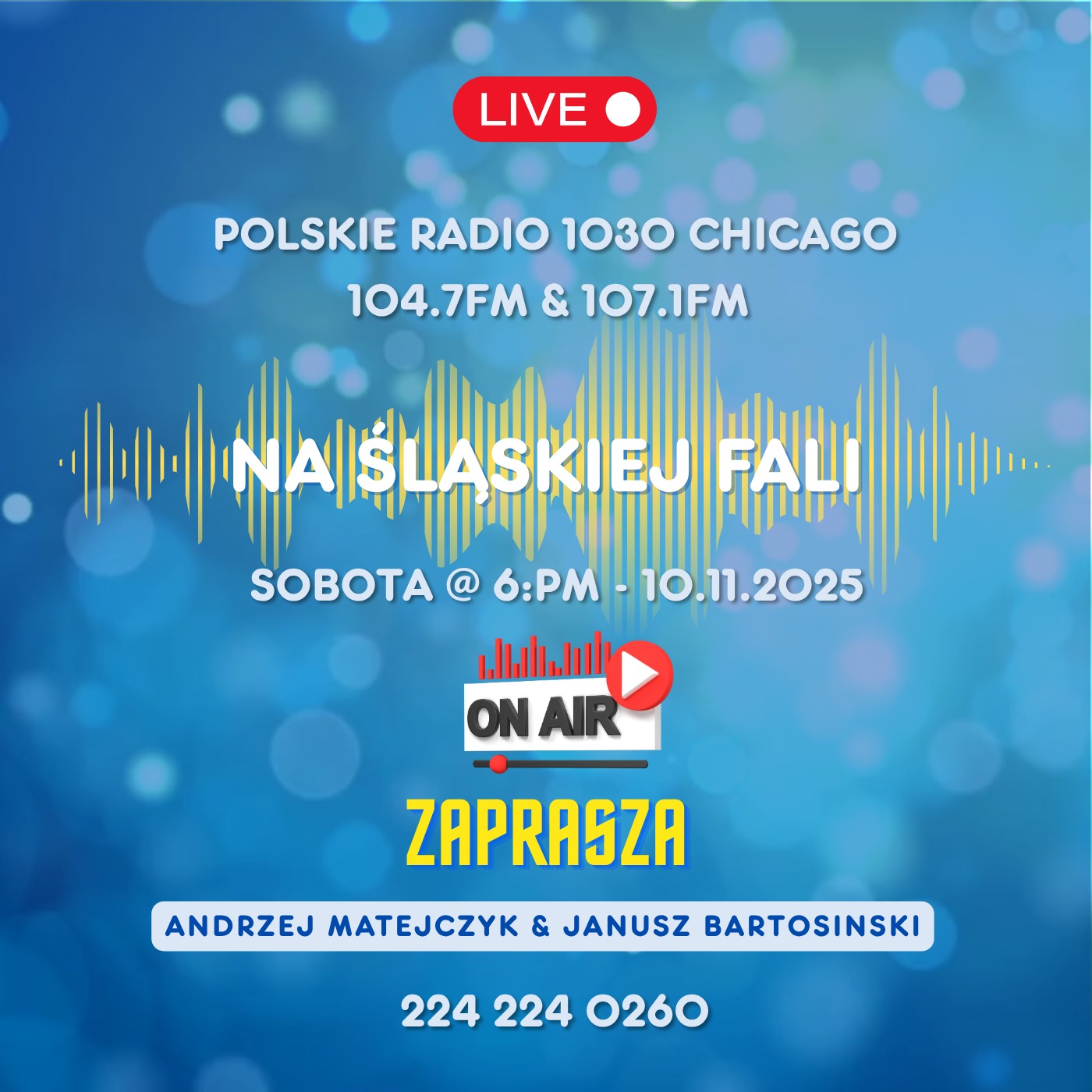 📻🎶 Zaproszenie na kolejną audycję Na Śląskiej Fali! 🌊🍂 episode artwork