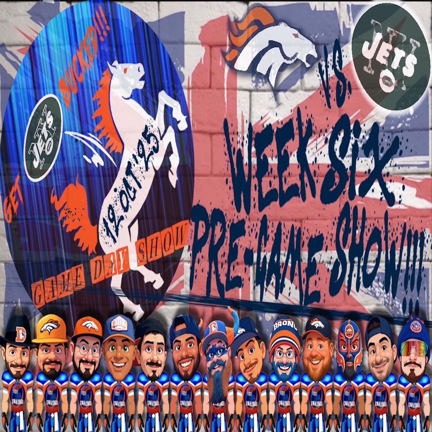 Broncos Vs. Jets Week Six Pre-Game Show!!! | GET BUCKED episode artwork