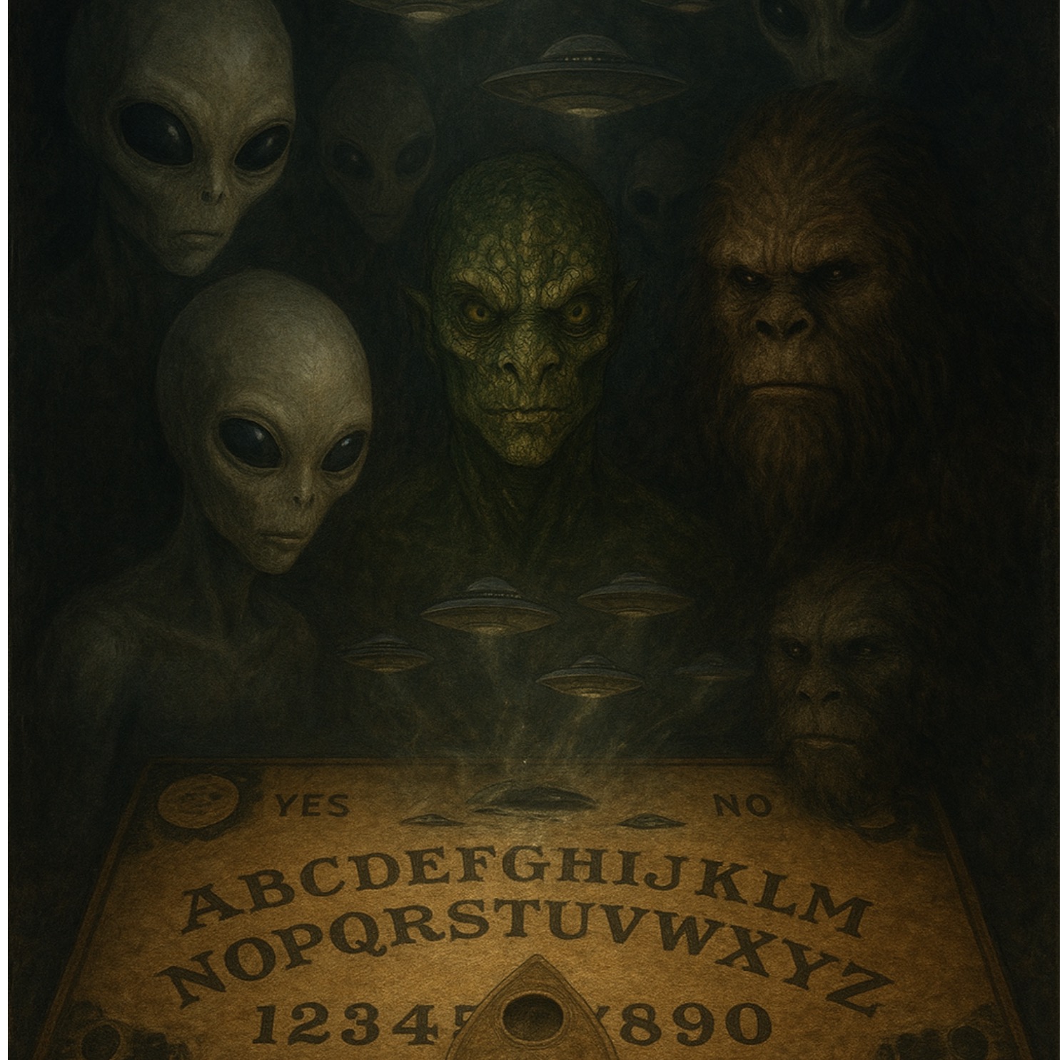 Ouija Board - Strange Contact