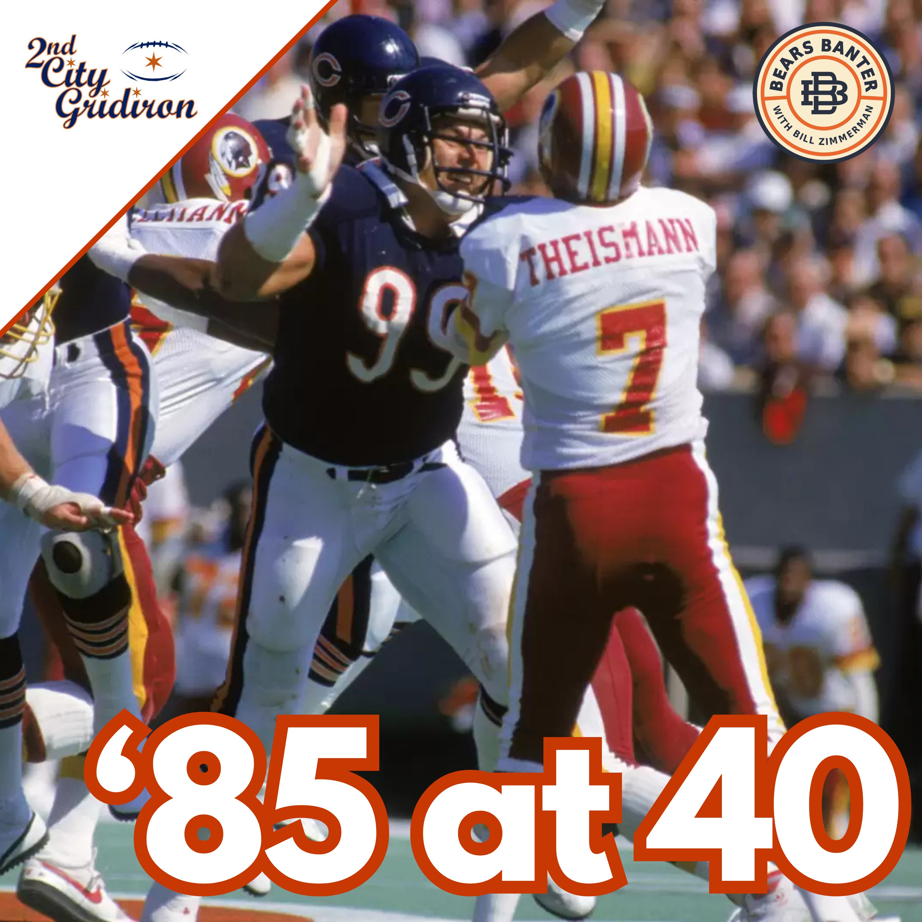 '85 at 40: Joe Theismann on playing against the 1985 Bears