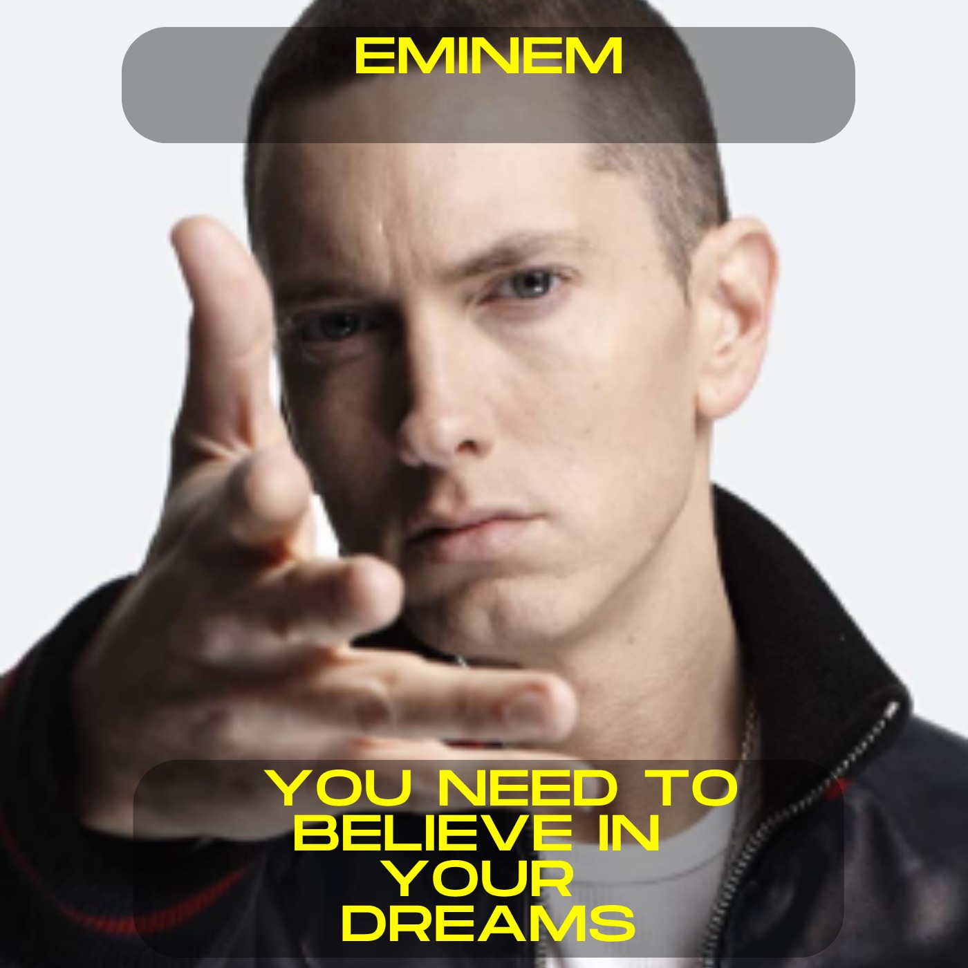 Eminem - You need to believe in your dreams motivational speech