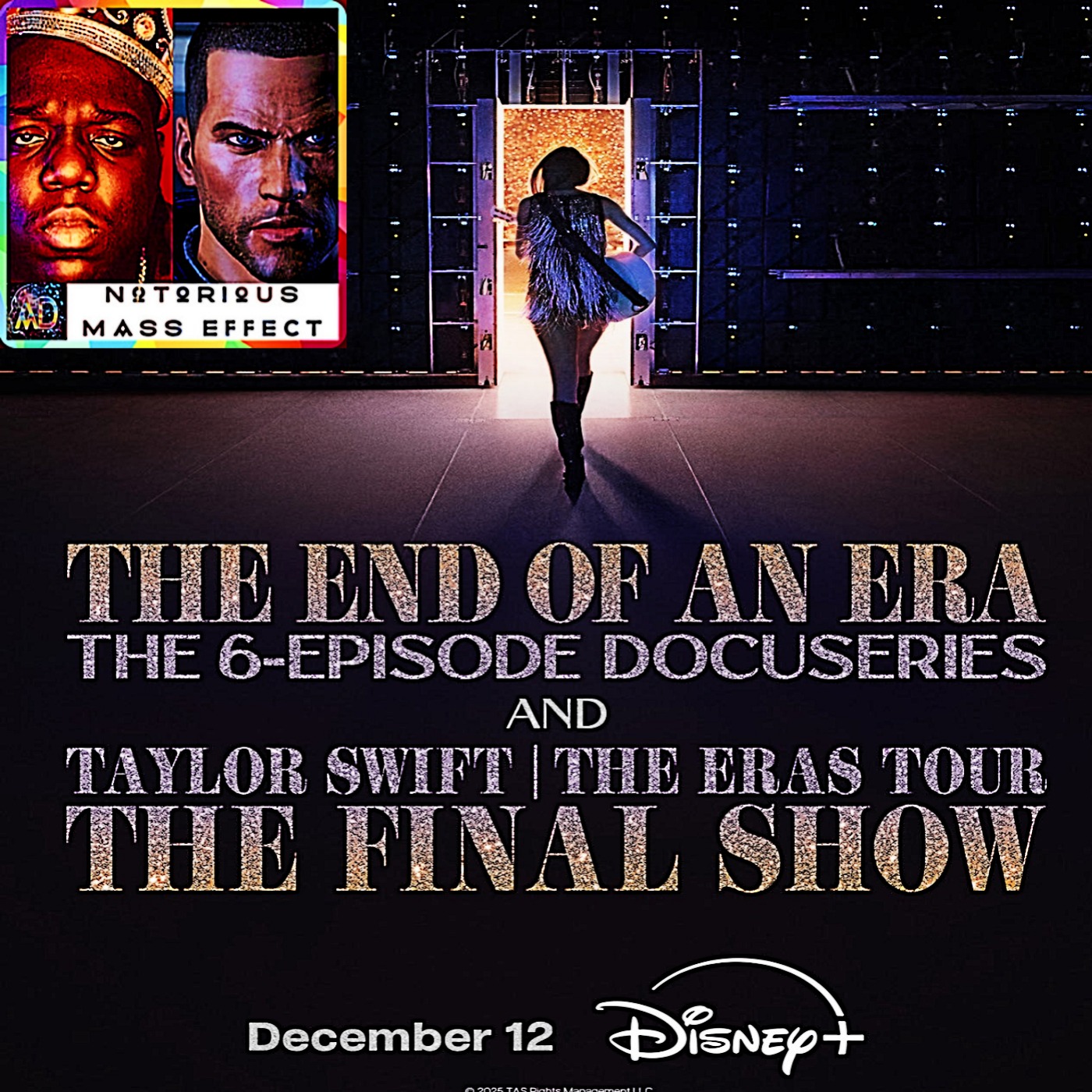 "TAYLOR SWIFT'S ERAS TOUR DOCUSERIES AND CONCERT FILM COMING TO DISNEY PLUS"