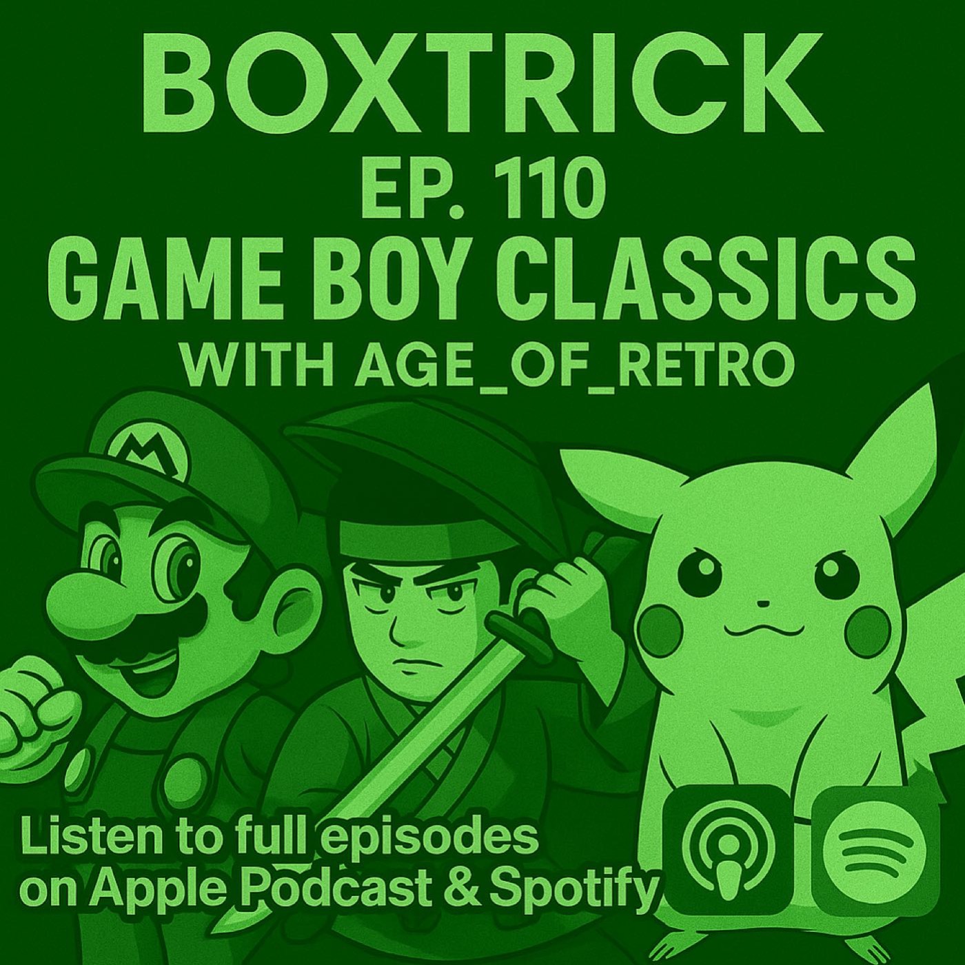 BoxTrick: Ep 110 - GameBoy Classics with Age_of_Retro | Metroid 2, Pokemon Blue, Super Mario Land and more!!!