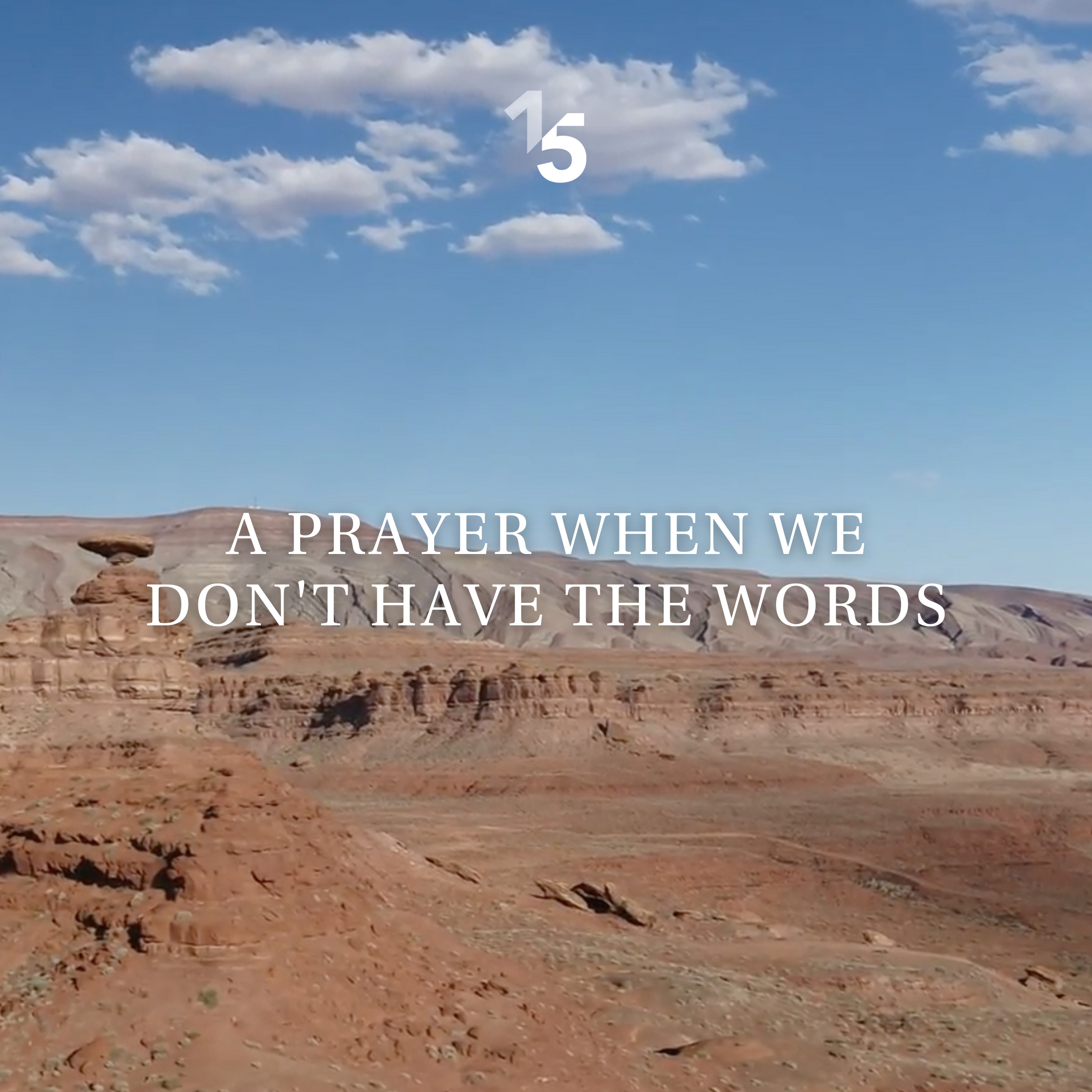 A Prayer When We Don't Have the Words episode artwork