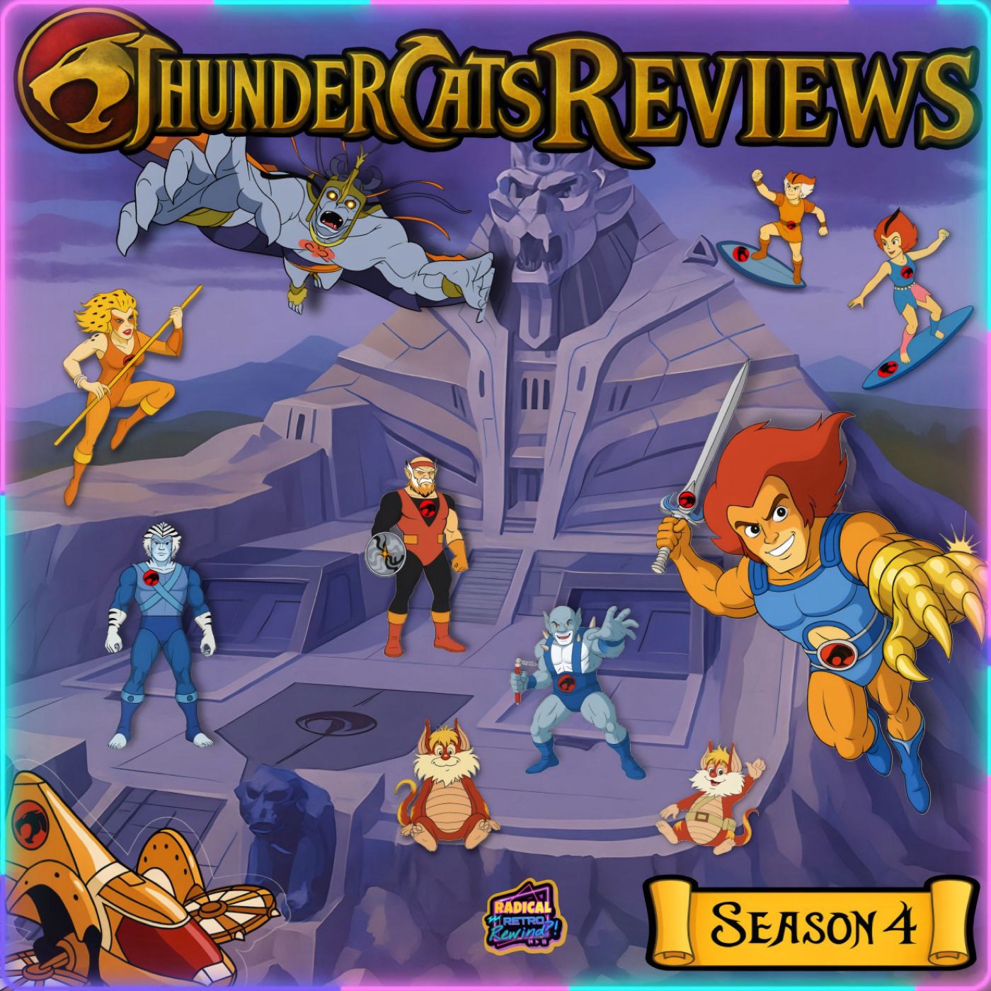 ThunderCats Reviews: 4:116 & 4:117 "Leah" & "Frogman" (1989) 🪞👹🐸