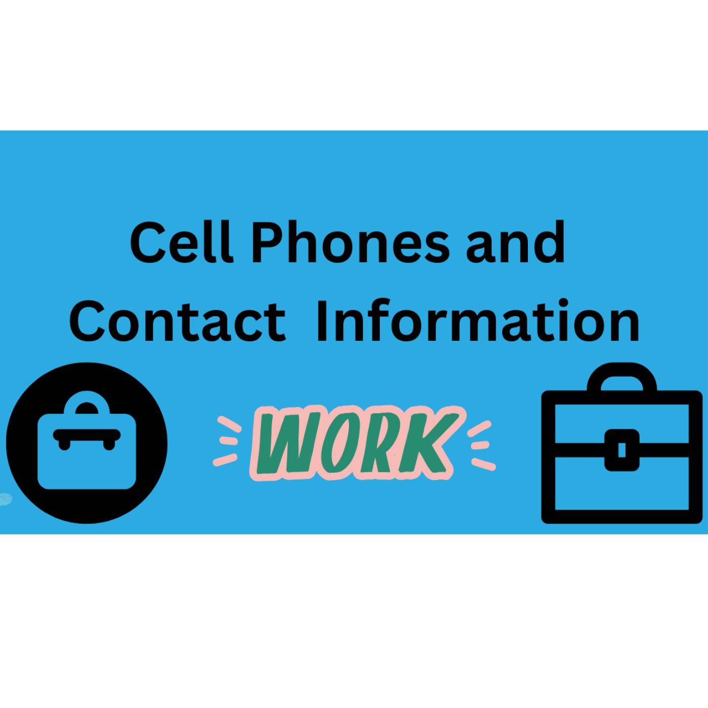 Interview Tip: Bring Your Cell Phone and Contact Info!