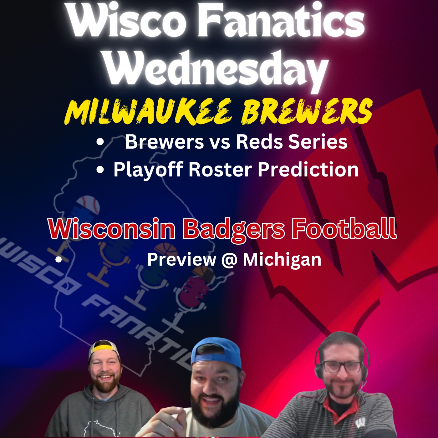 Playoff baseball! Badgers return from bye episode artwork