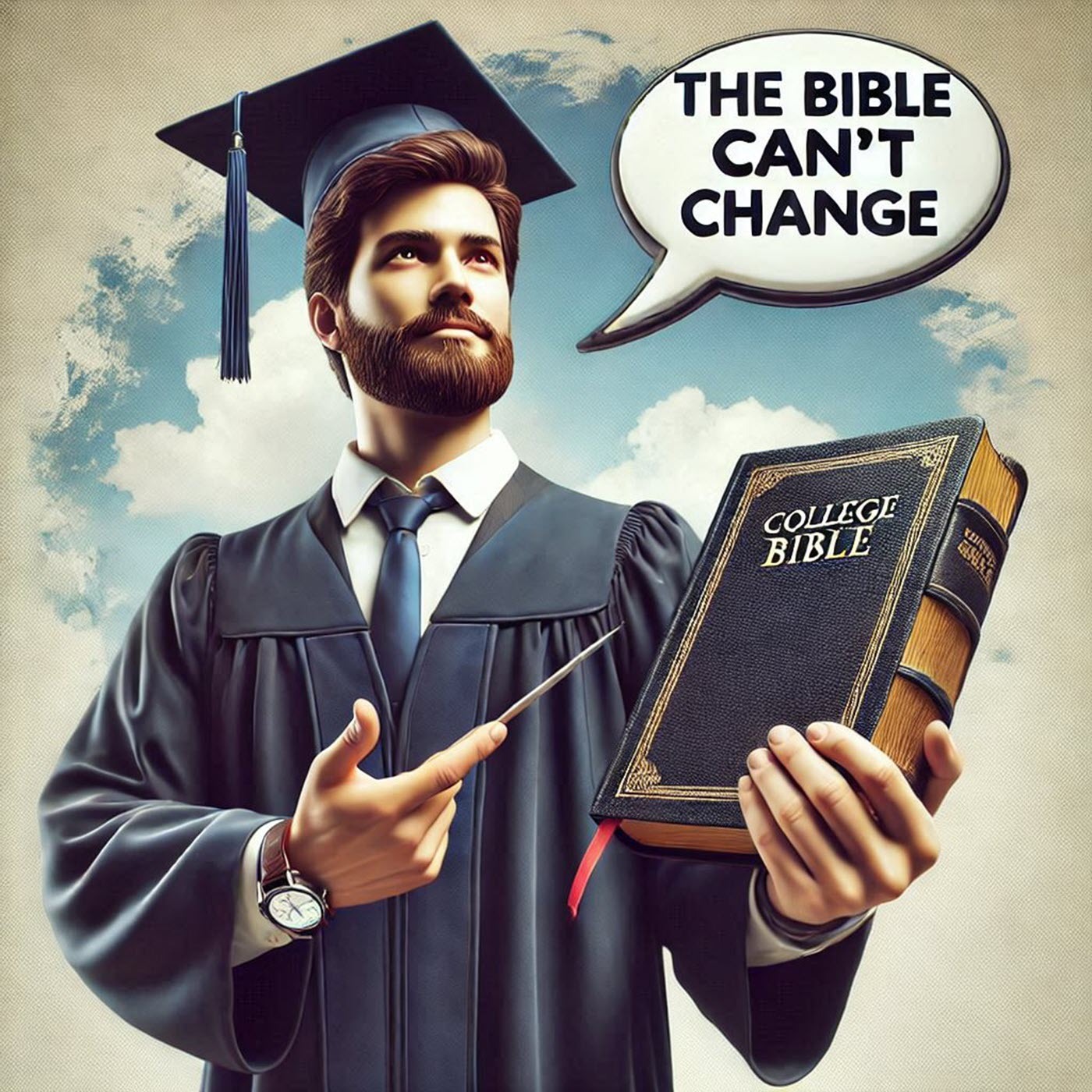 The superficial conclusions of the “intellectual, miracle free Christian” regarding the glory realms episode artwork