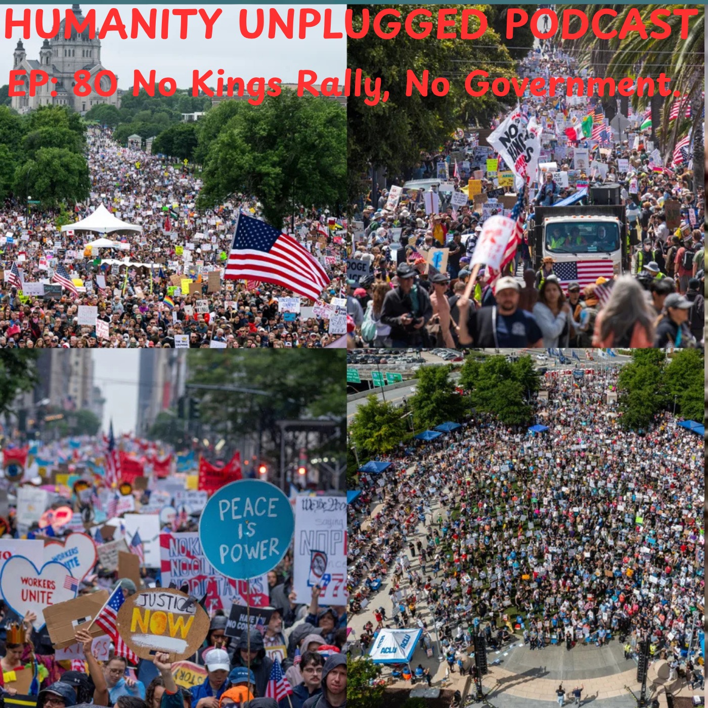 EP: 80 No Kings Rally, No Government. episode artwork