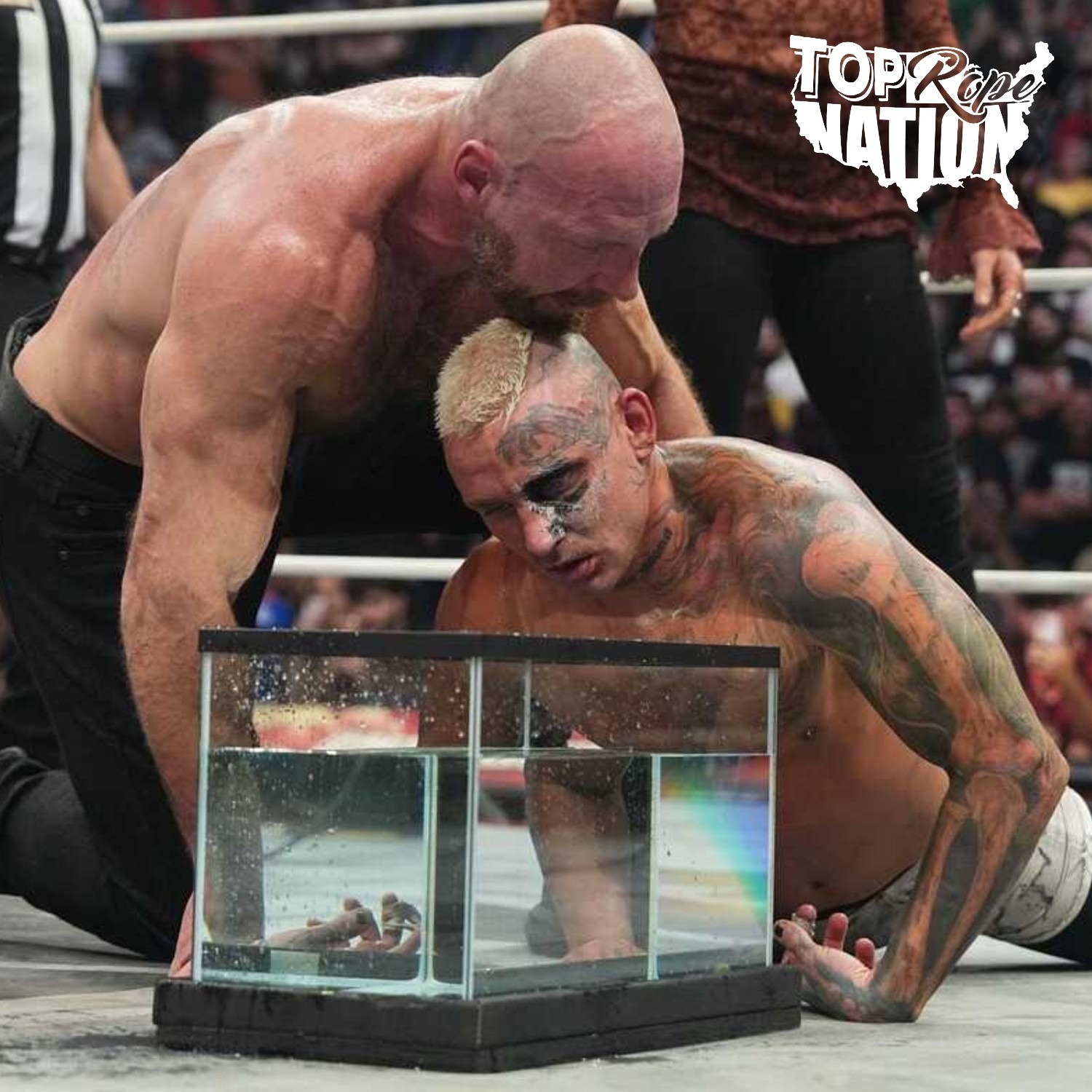 AEW WrestleDream Review, Did Moxley & Darby Go Too Far?