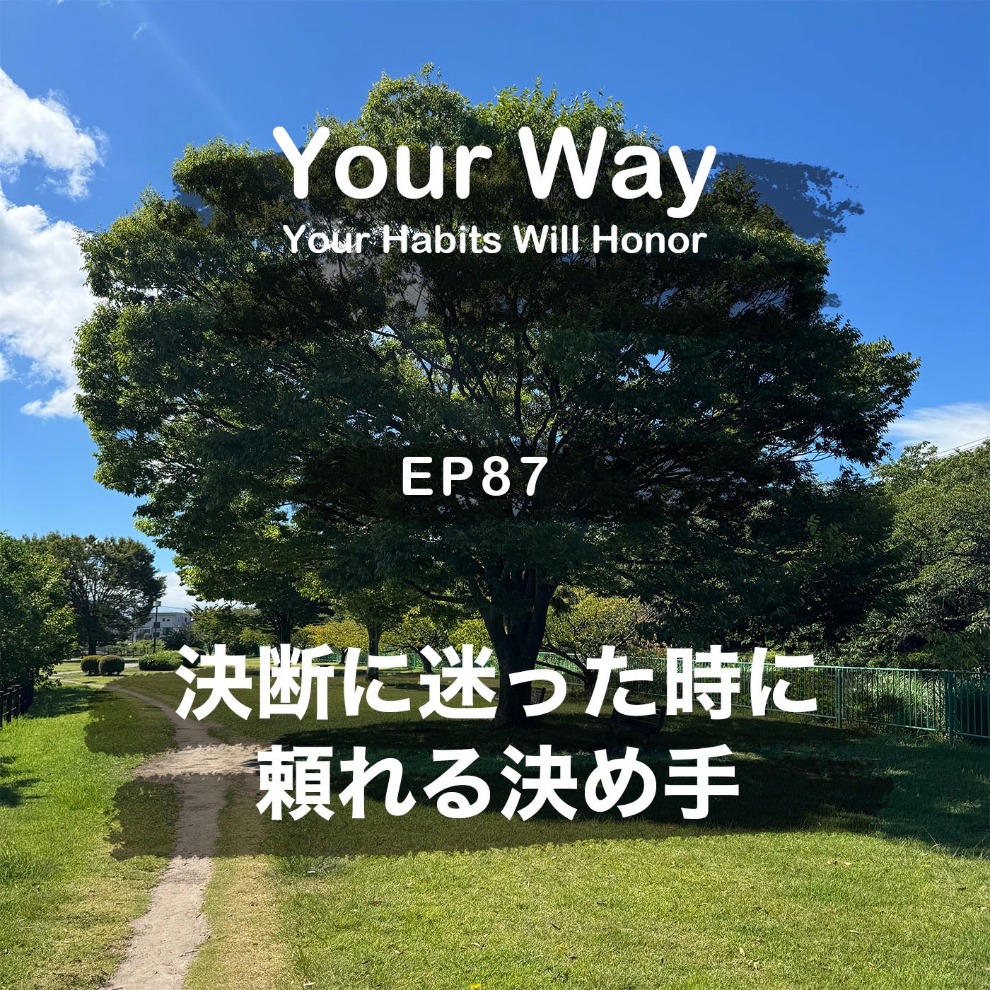 大事な選択で迷った時に頼りにできるものはコレ | #87 こーちゃん★ episode artwork