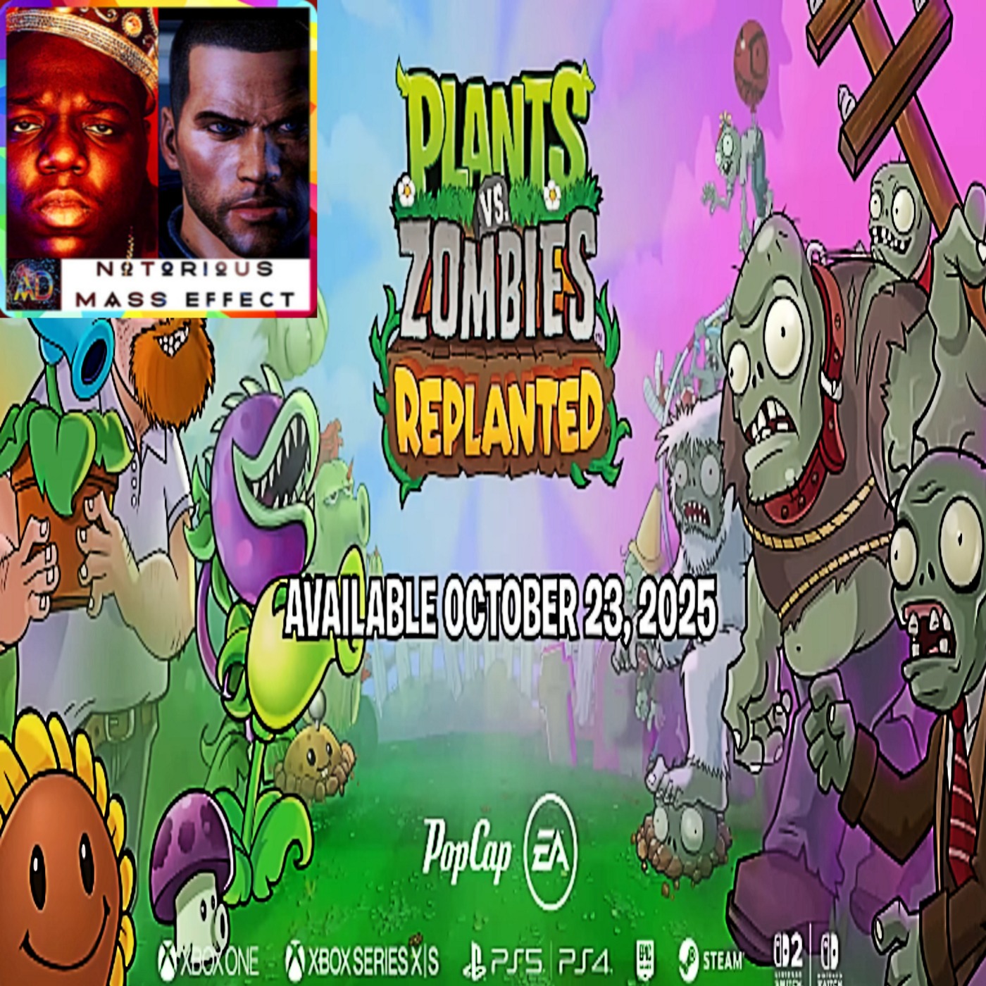 "PLANT VS. ZOMBIES: REPLANTED LAUNCH TRAILER"