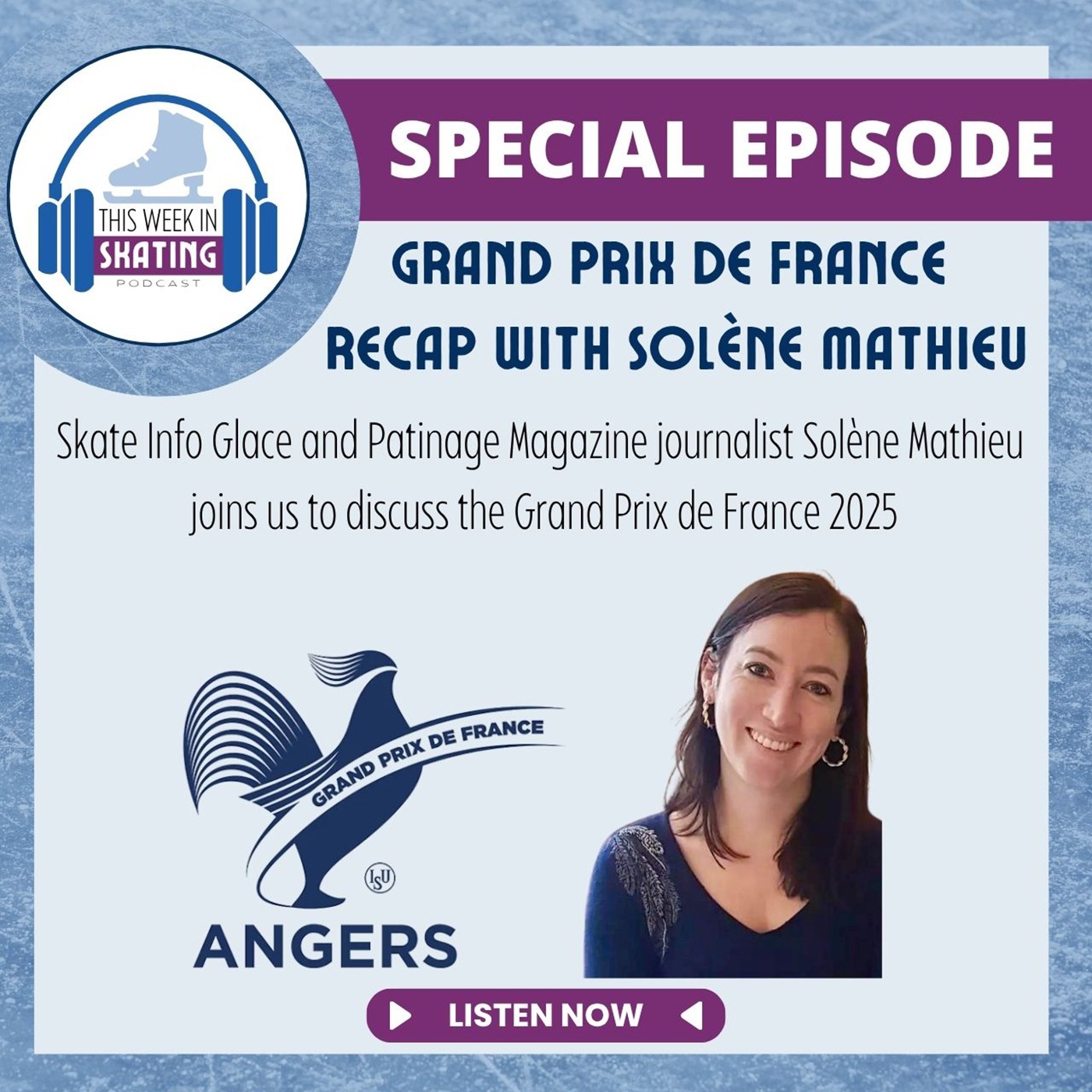 This Week in Skating / 2025 Grand Prix de France Recap with Solène Mathieu